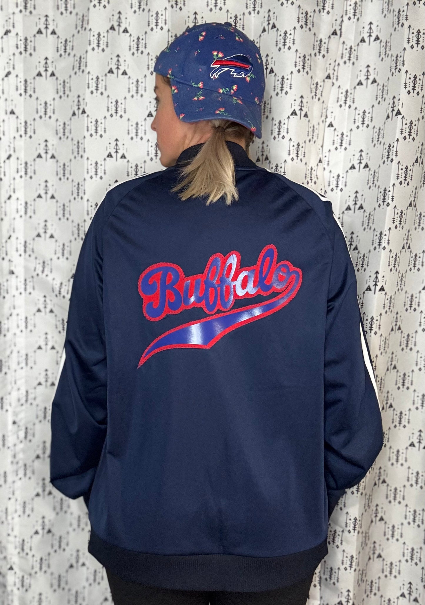 Buffalo Bball Zip-Up Track Jacket Unisex- M/L