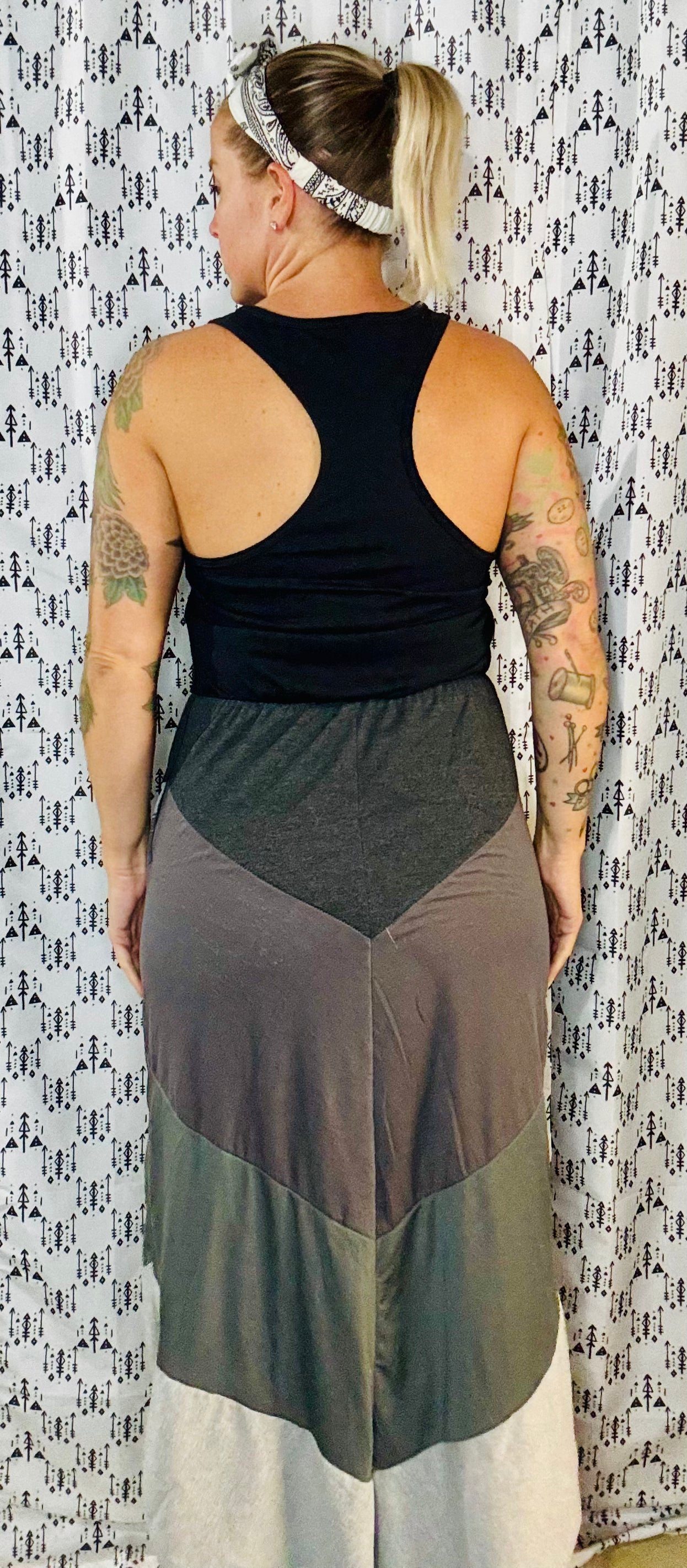 Buffalo Dark Patriot Racer Back Ombre' Dress Size- S/M