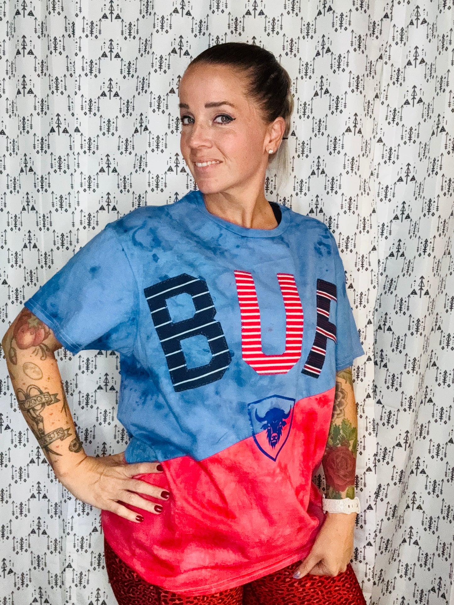 716 DAY BUF Tie Dye T-Shirt Size- Unisex L/XL