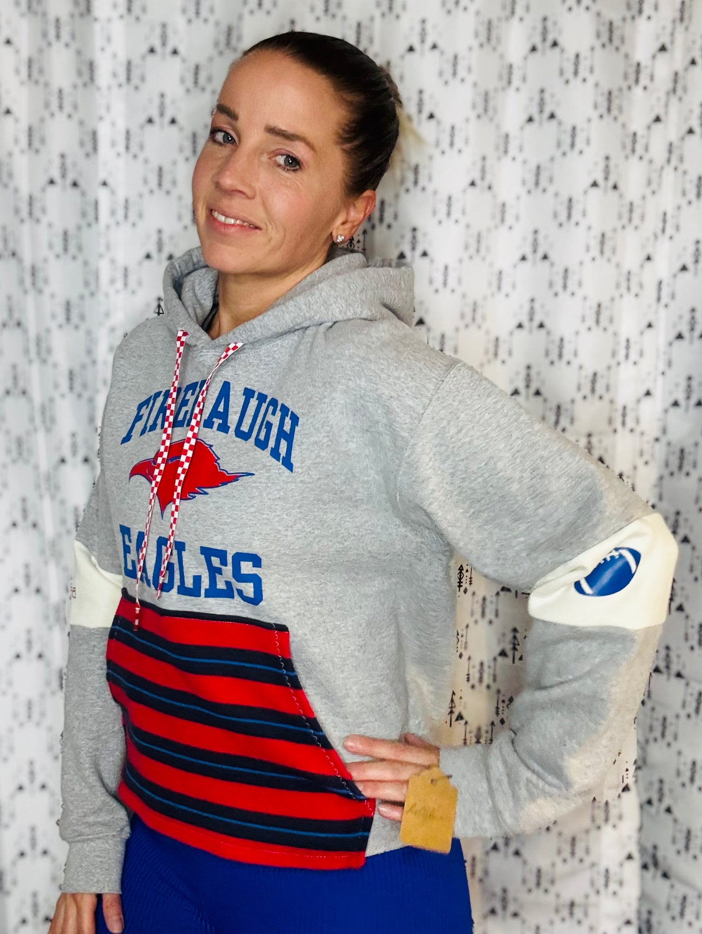 High School Allen Vibes Crop Hoodie Size- Women's M/L