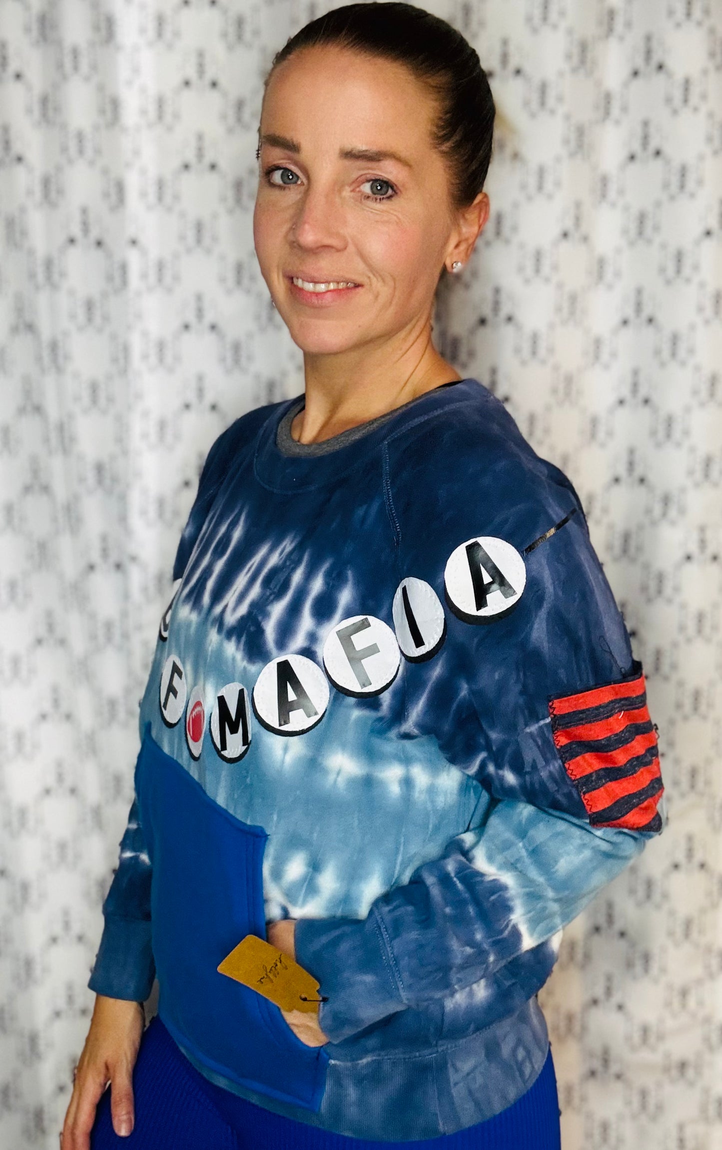 Tie Dye Buffalo Friendship Crewneck Size- Women's M/L