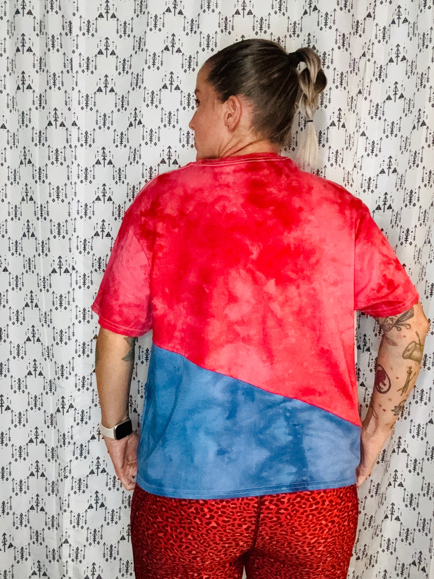 716 DAY BUF Tie Dye Crop T-Shirt Size- Women’s OSFM