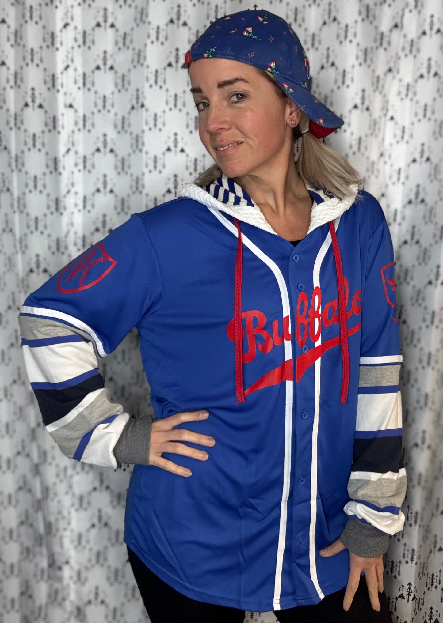 Blue Buffalo Baseball Jersey Unisex-L/XL