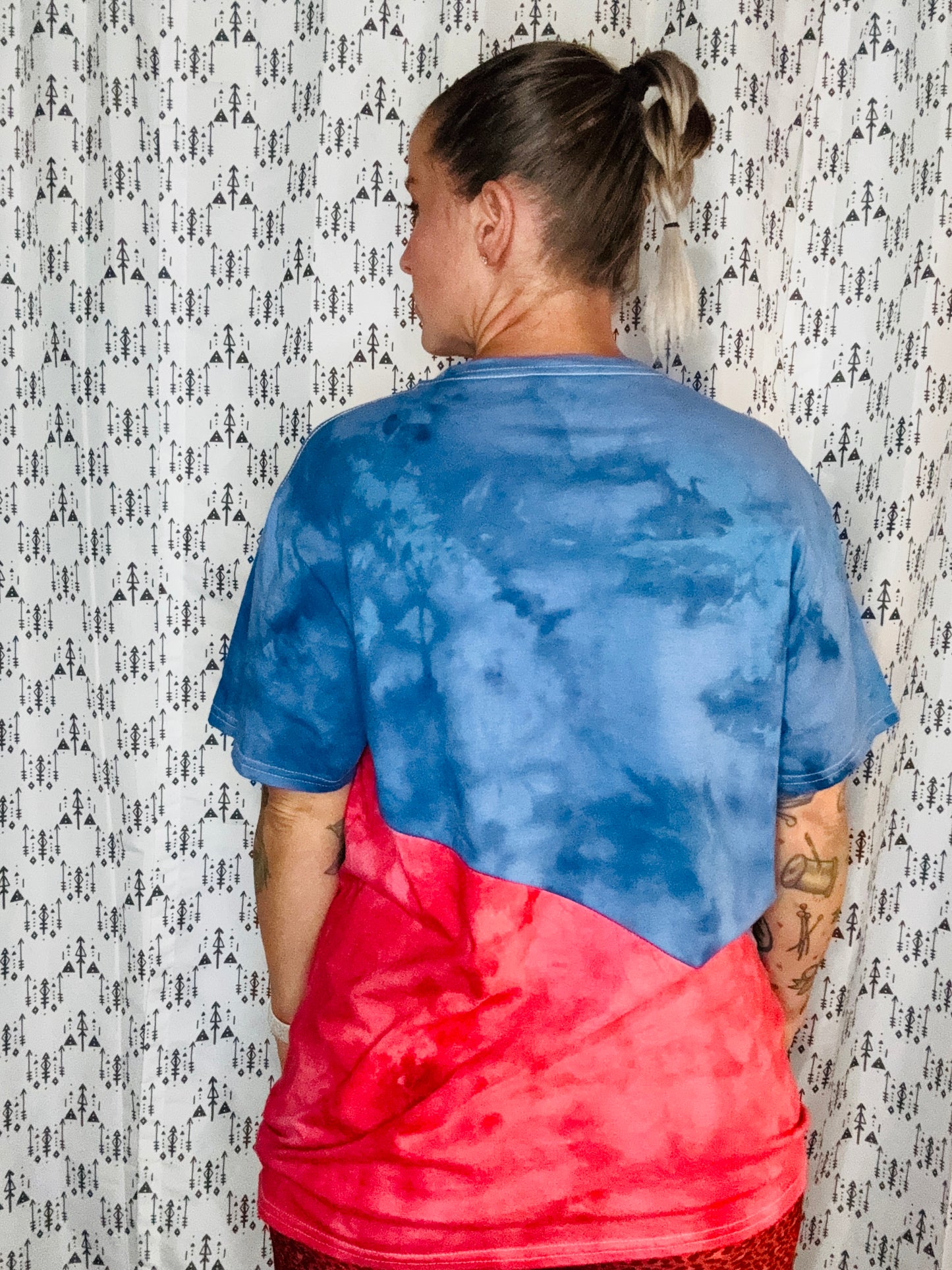 716 DAY Buffalo 2 Tie Dye T-Shirt Size- Unisex L/XL