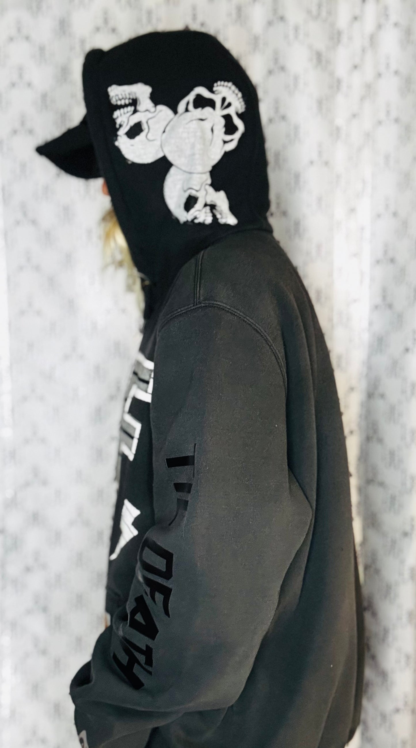 Black Rocktober BUF Thermal Lined Zip-Up Hoodie Size- Unisex XL/2X