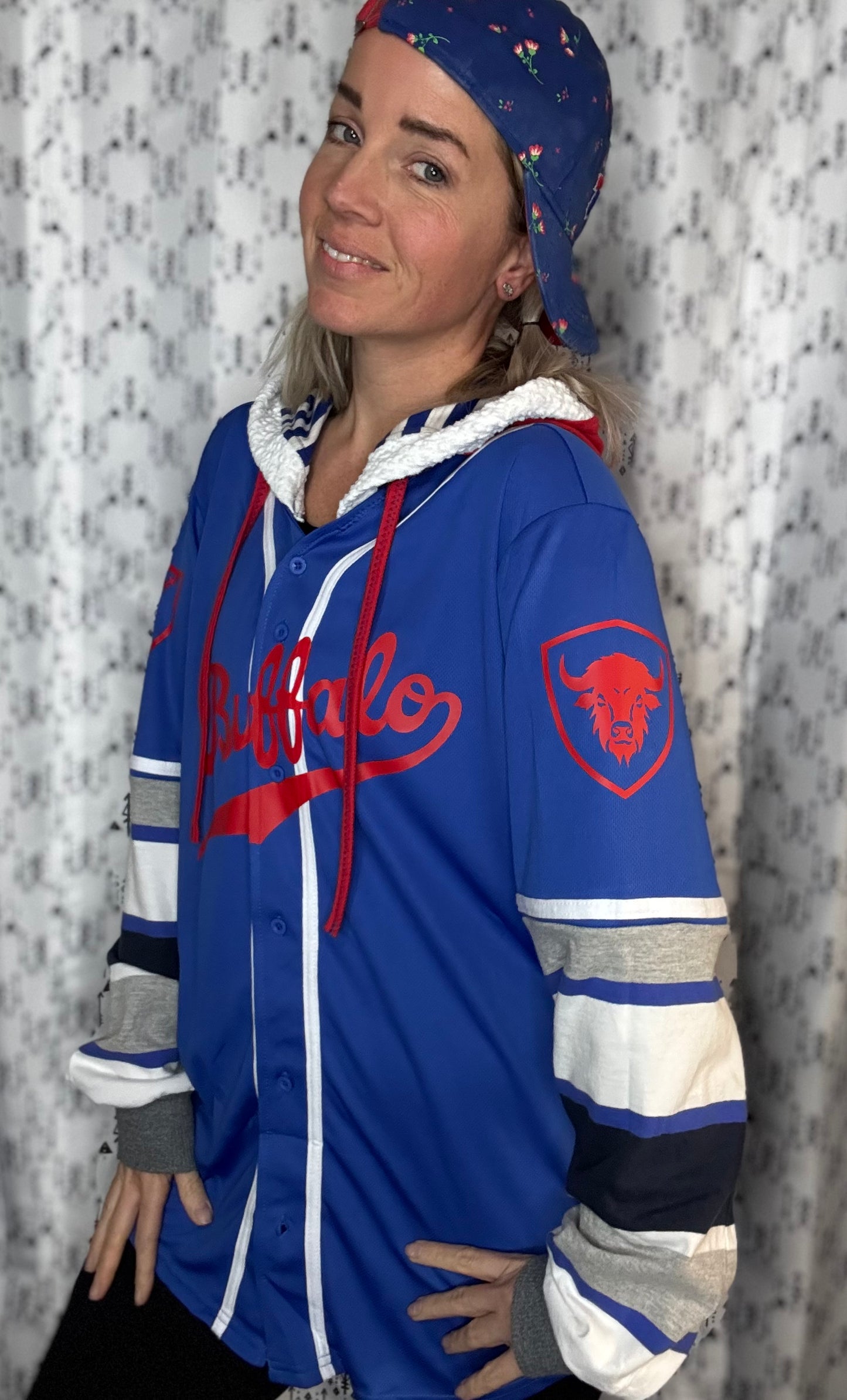 Blue Buffalo Baseball Jersey Unisex-L/XL