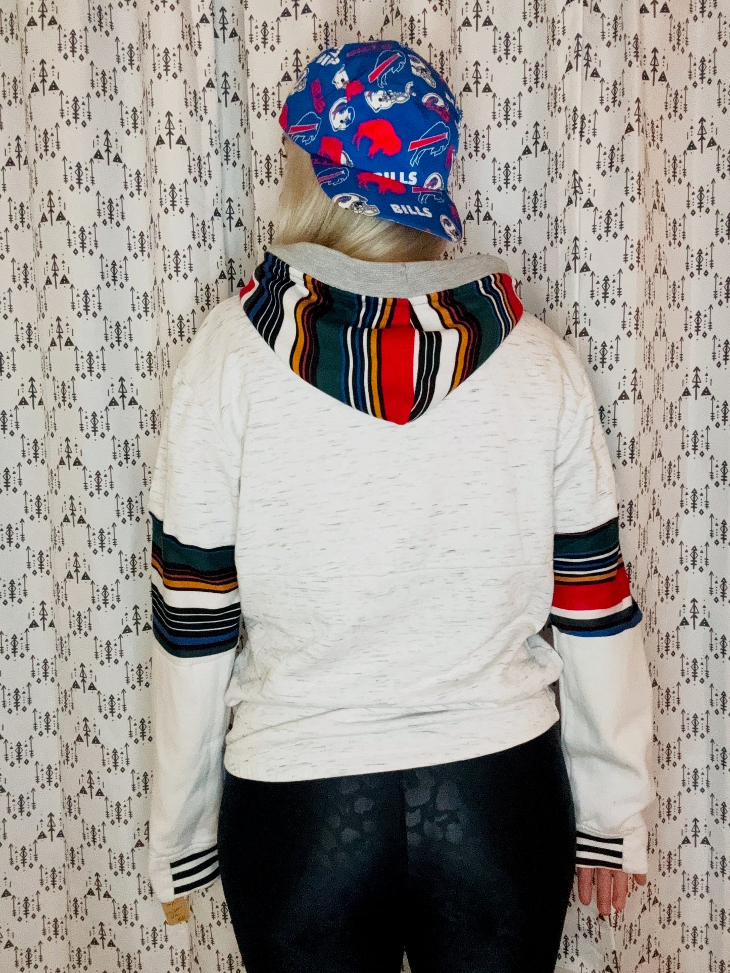 90's Football For Life Hoodie Size- Unisex S/M