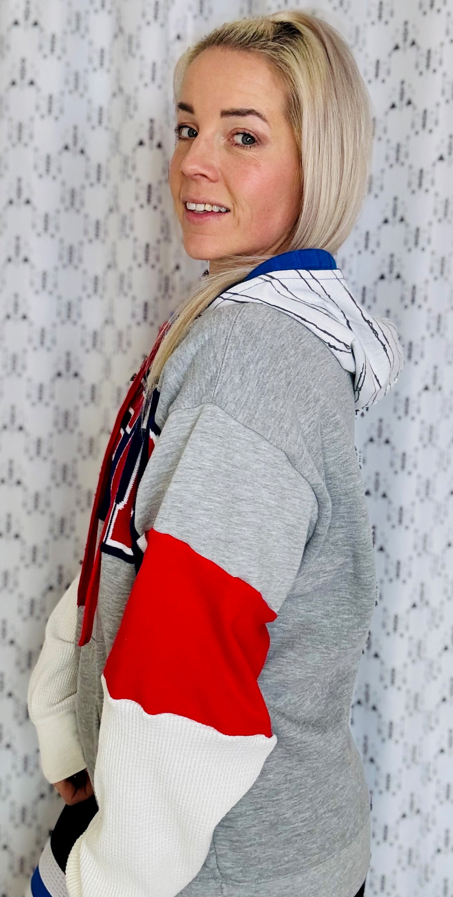 Grey Buffalo "This Much" Hoodie Size- Unisex M/L