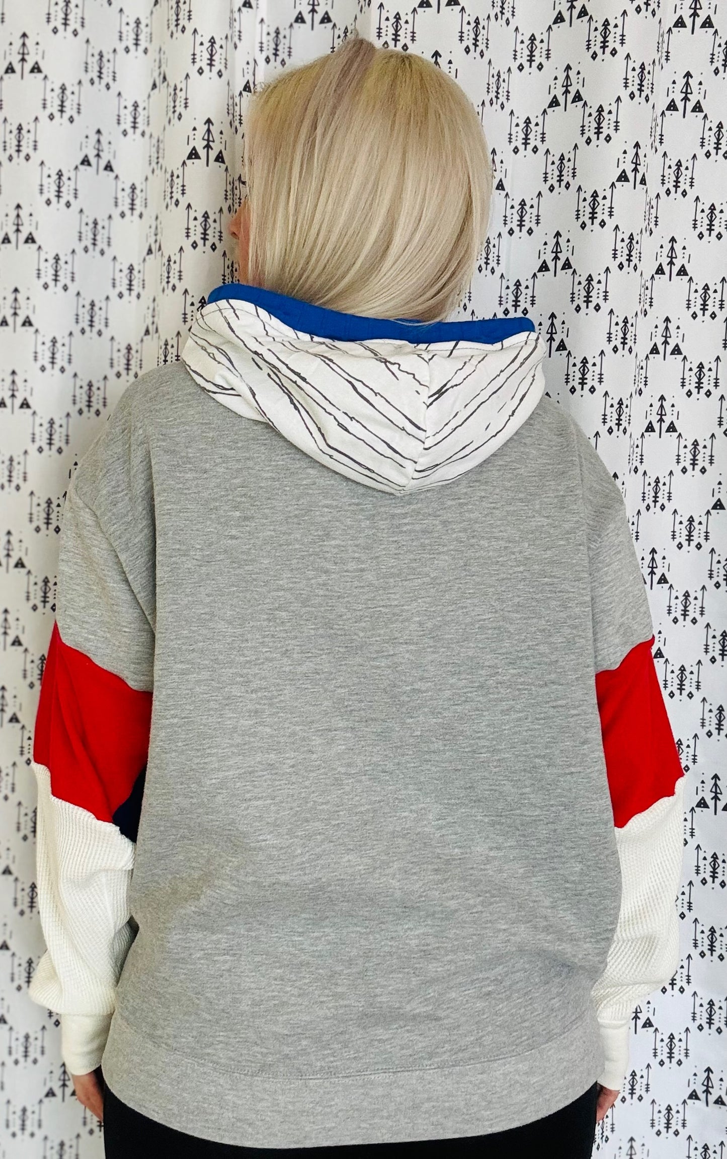 Grey Buffalo "This Much" Hoodie Size- Unisex M/L