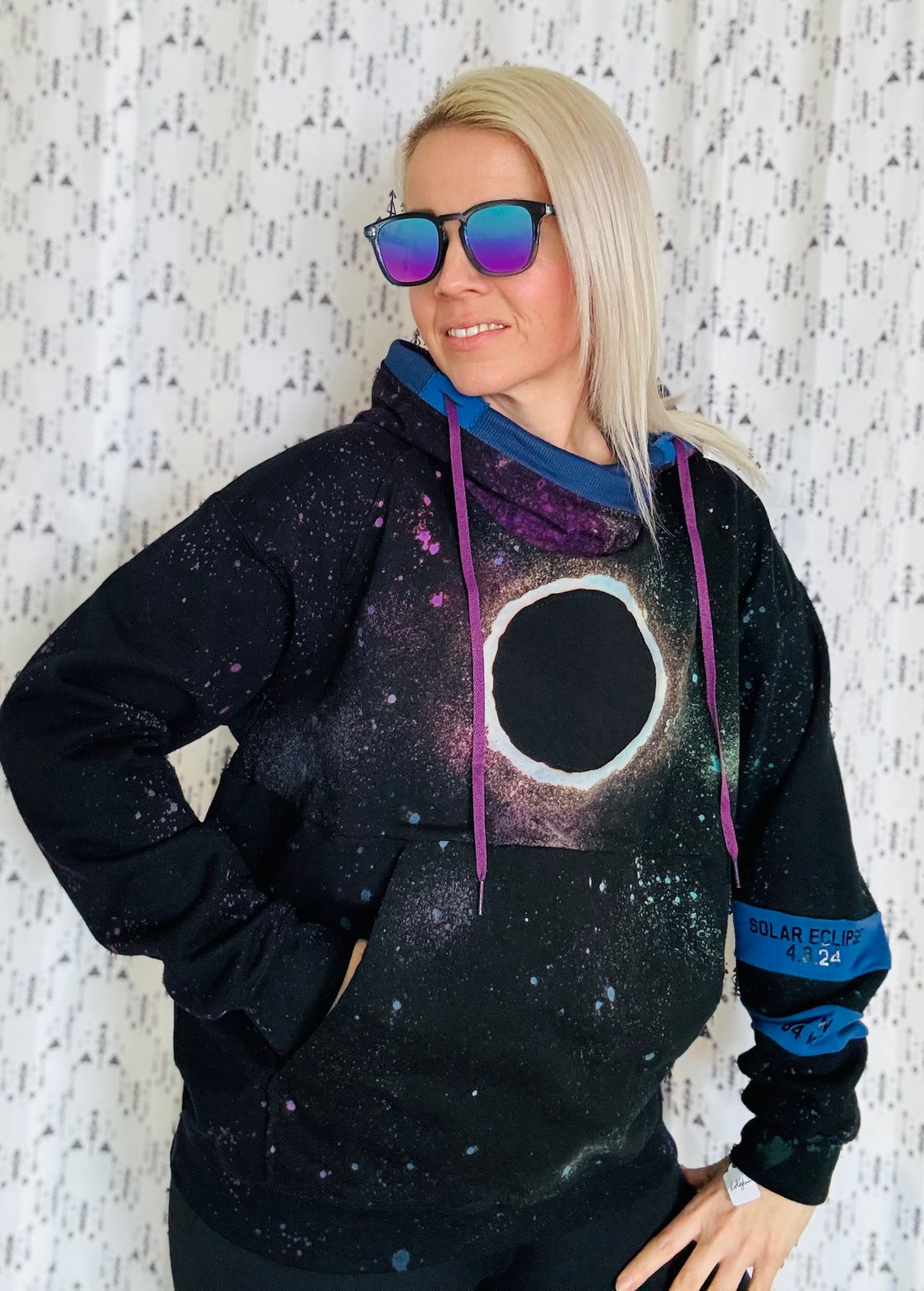 Solar Eclipse 05 Hoodie Size- Unisex M/L