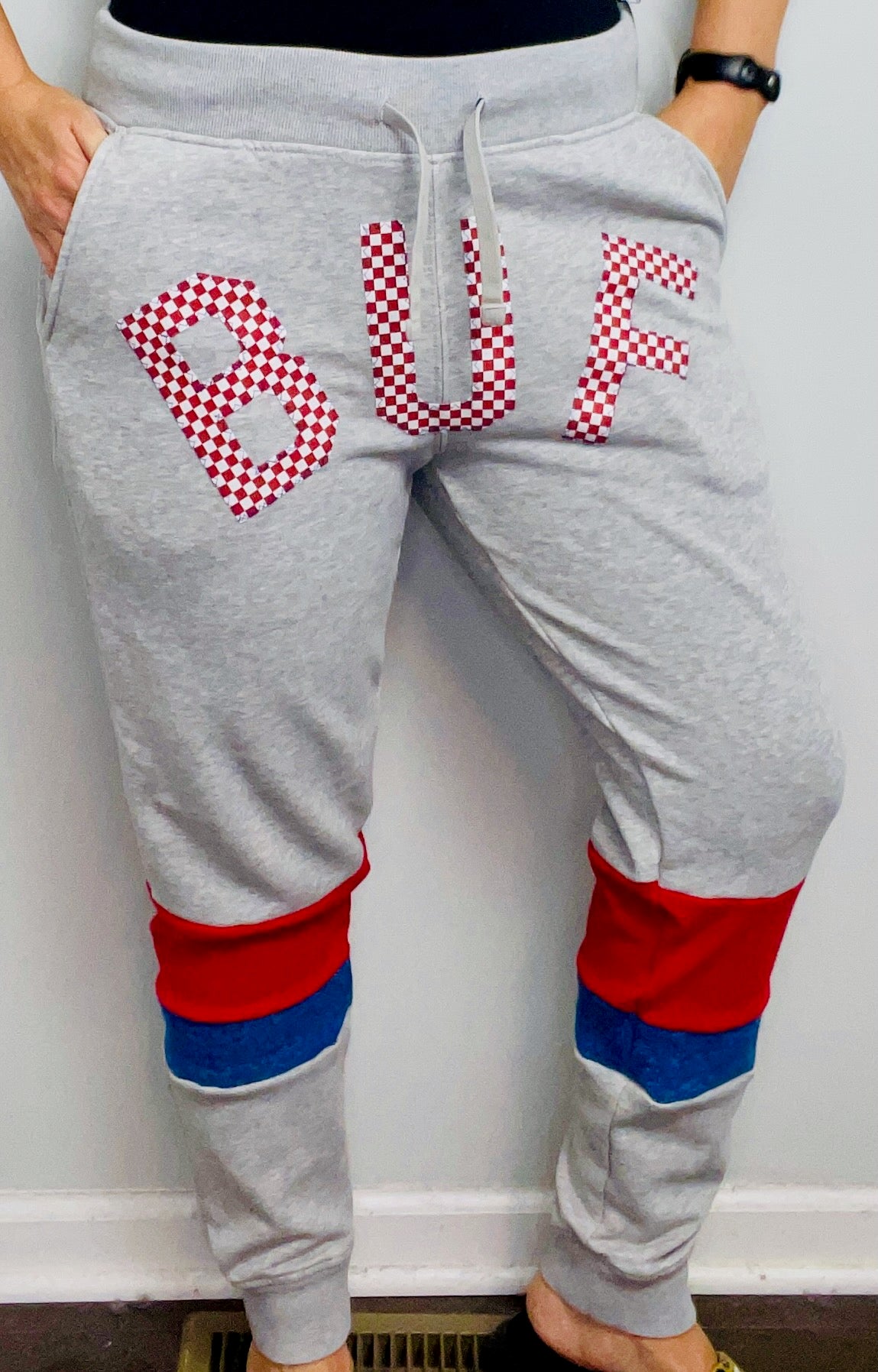 Light Grey BUF Joggers Size- Unisex S/M