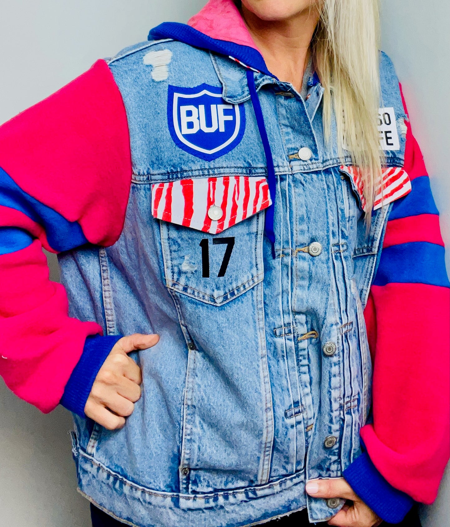 Buffalo VS Everybody Denim Jacket Size- Unisex L/XL