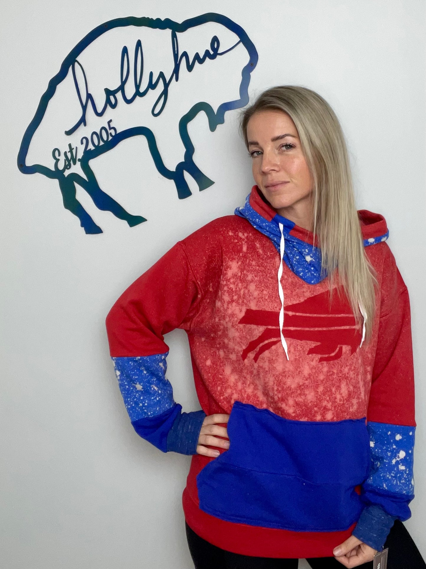 Color-Block Hoodie Size- Unisex M/L