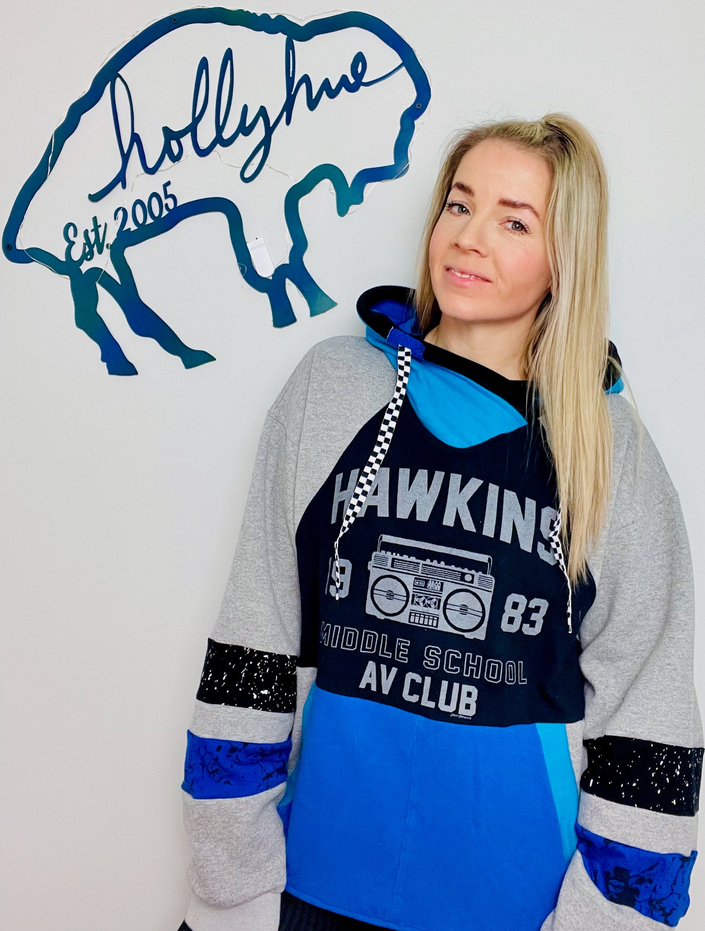 80's Hawkins AV Club Hoodie Size- Unisex L/XL