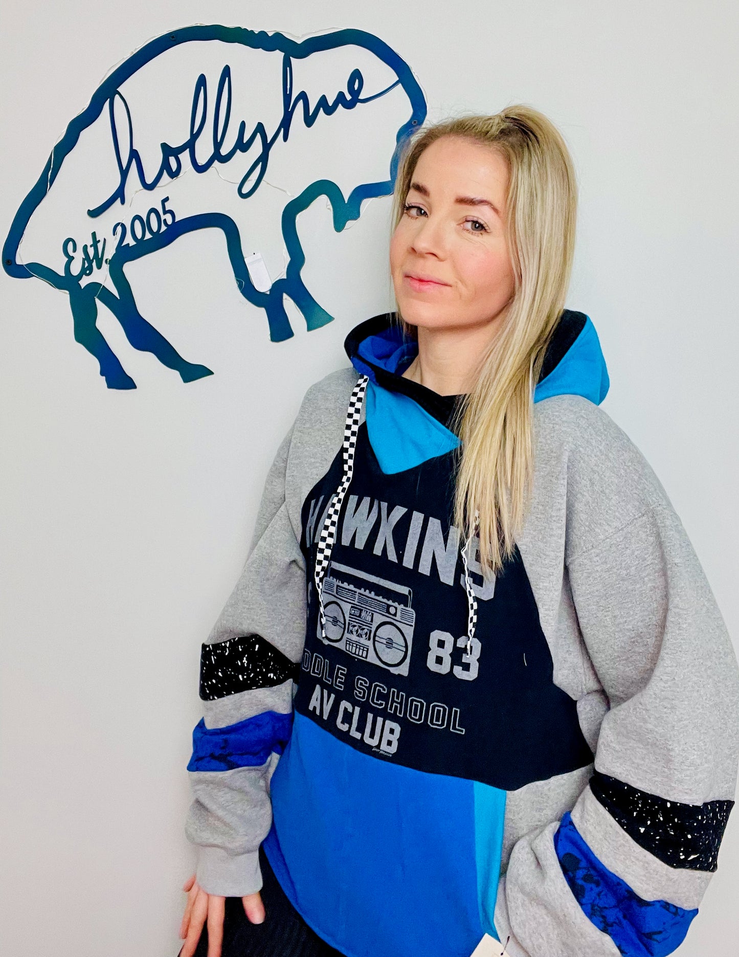 80's Hawkins AV Club Hoodie Size- Unisex L/XL