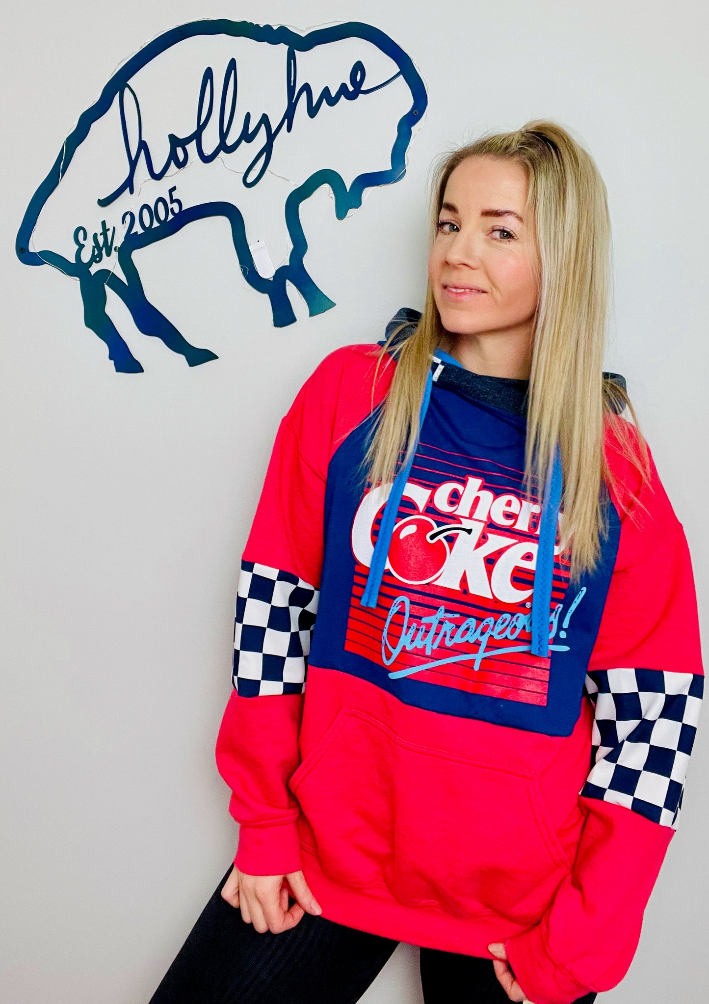 90's Cherry Coke Hoodie Size- Unisex L/XL