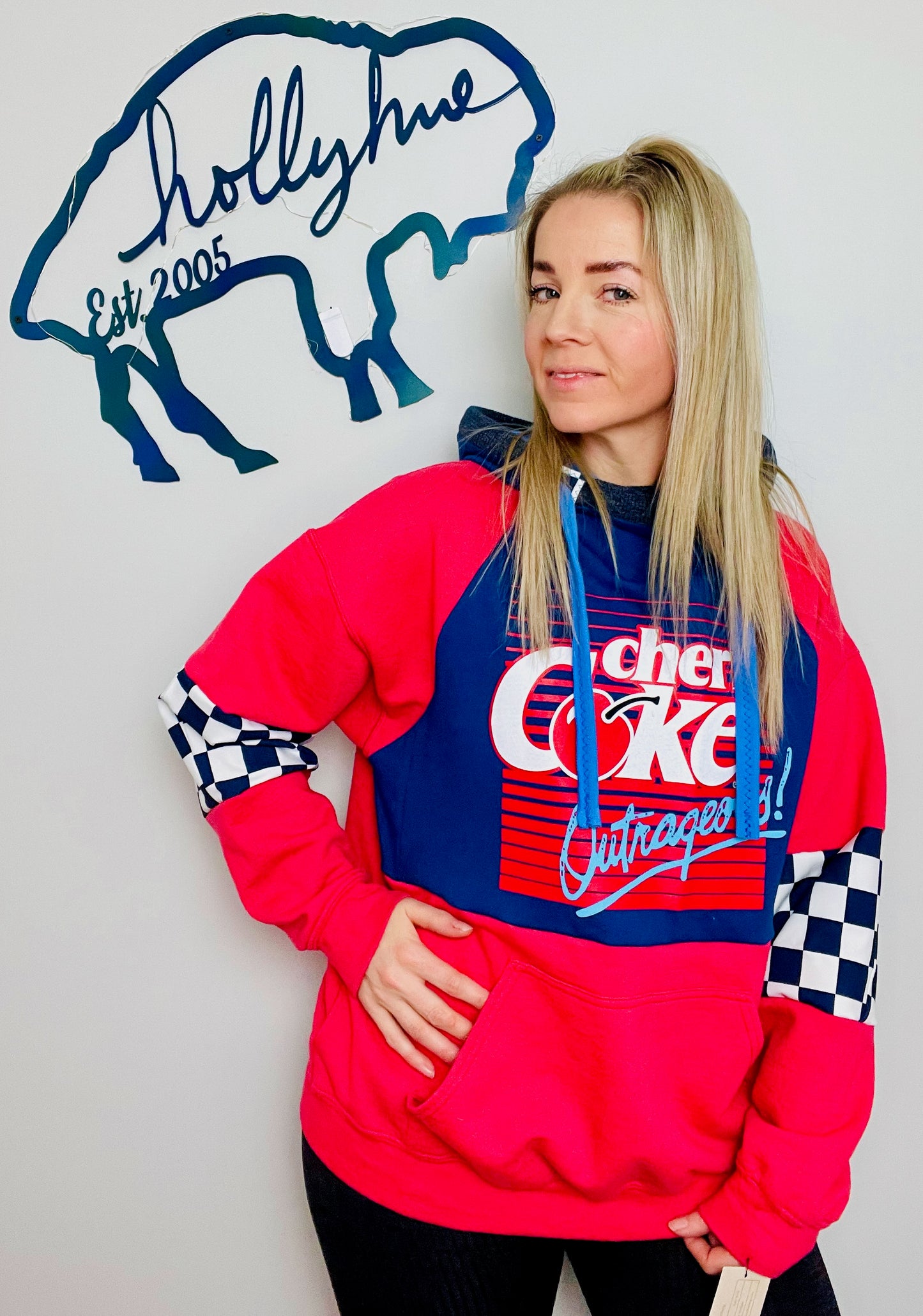 90's Cherry Coke Hoodie Size- Unisex L/XL