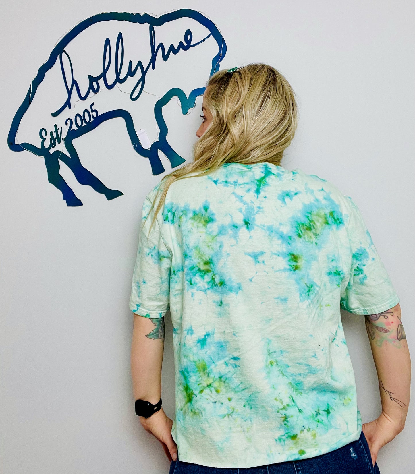 St. Patty's Buffalo Crop Size L/XL