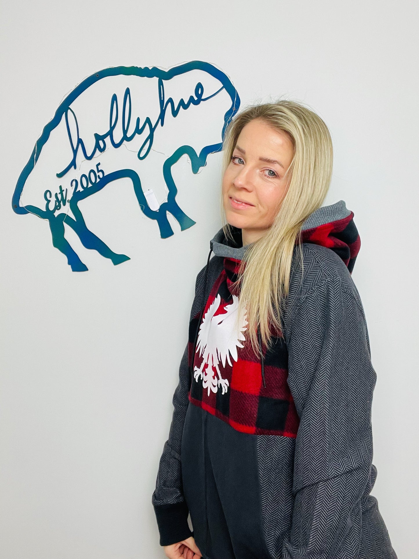 Dyngus Day Polish Falcon Hoodie Size- Unisex M/L