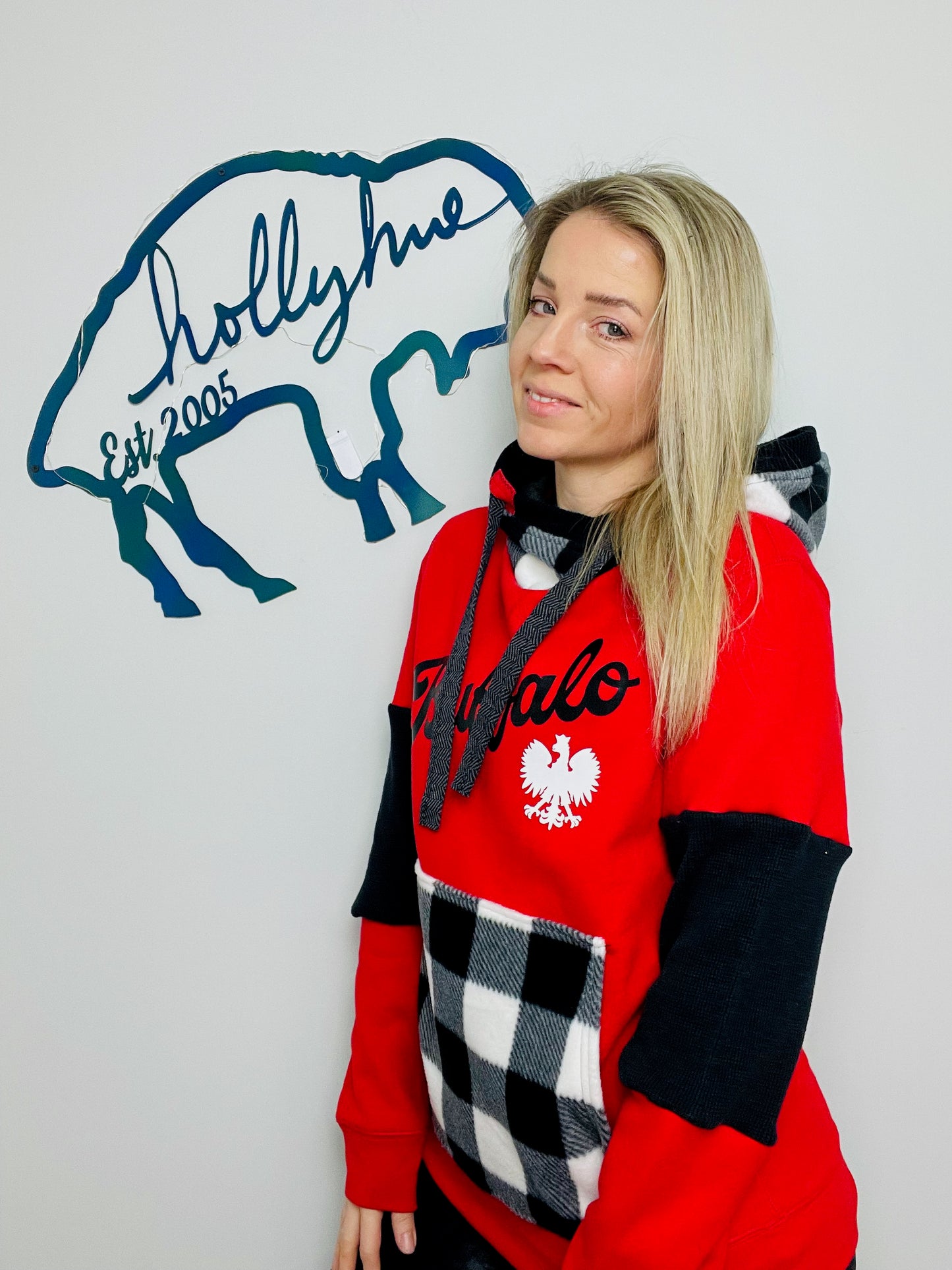 Dyngus Day Buffalo Polish Hoodie Size- Unisex S/M