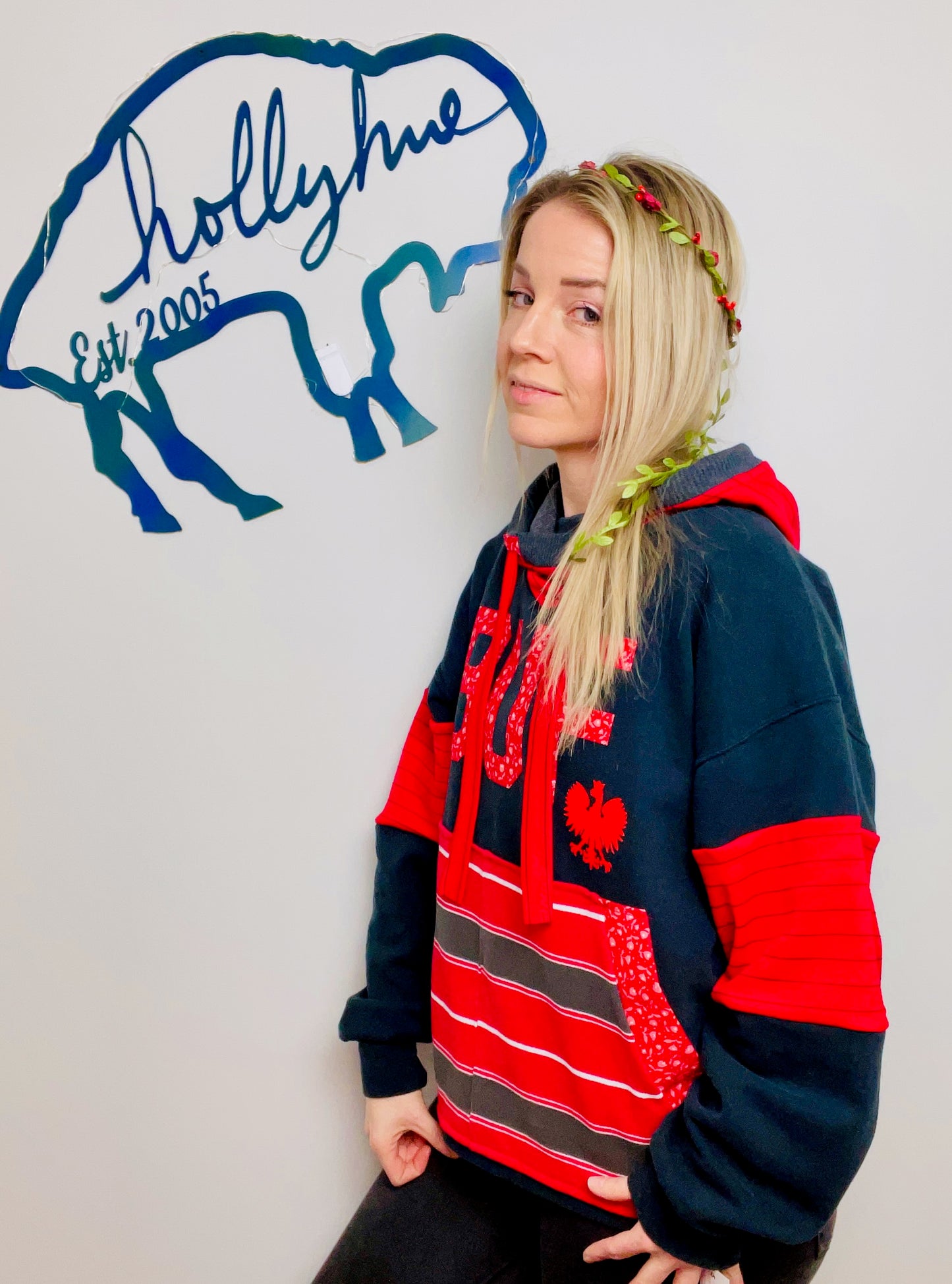 Dyngus Day Polish BUF Hoodie Size- Women's XL/2X