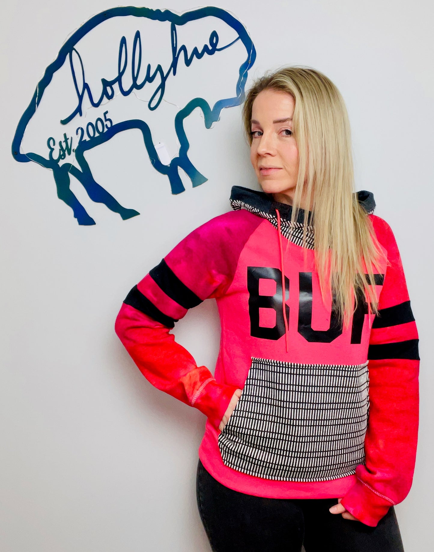 Coral Nebula Galaxy BUF Hoodie Size- Women's M/L