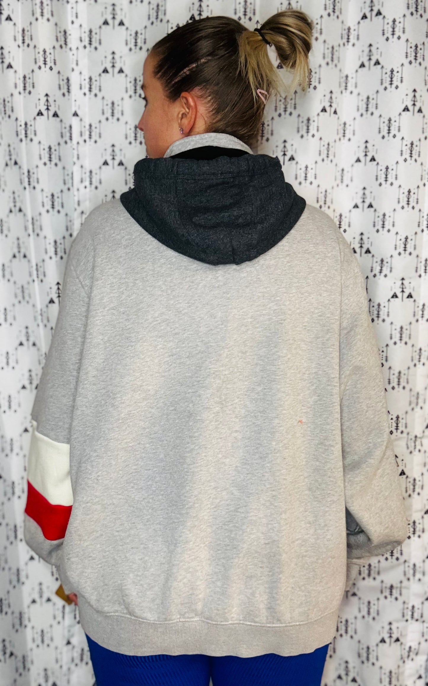 Let's Go Buffalo Friendship 1/4 Zip Hoodie Size- Women's 3X