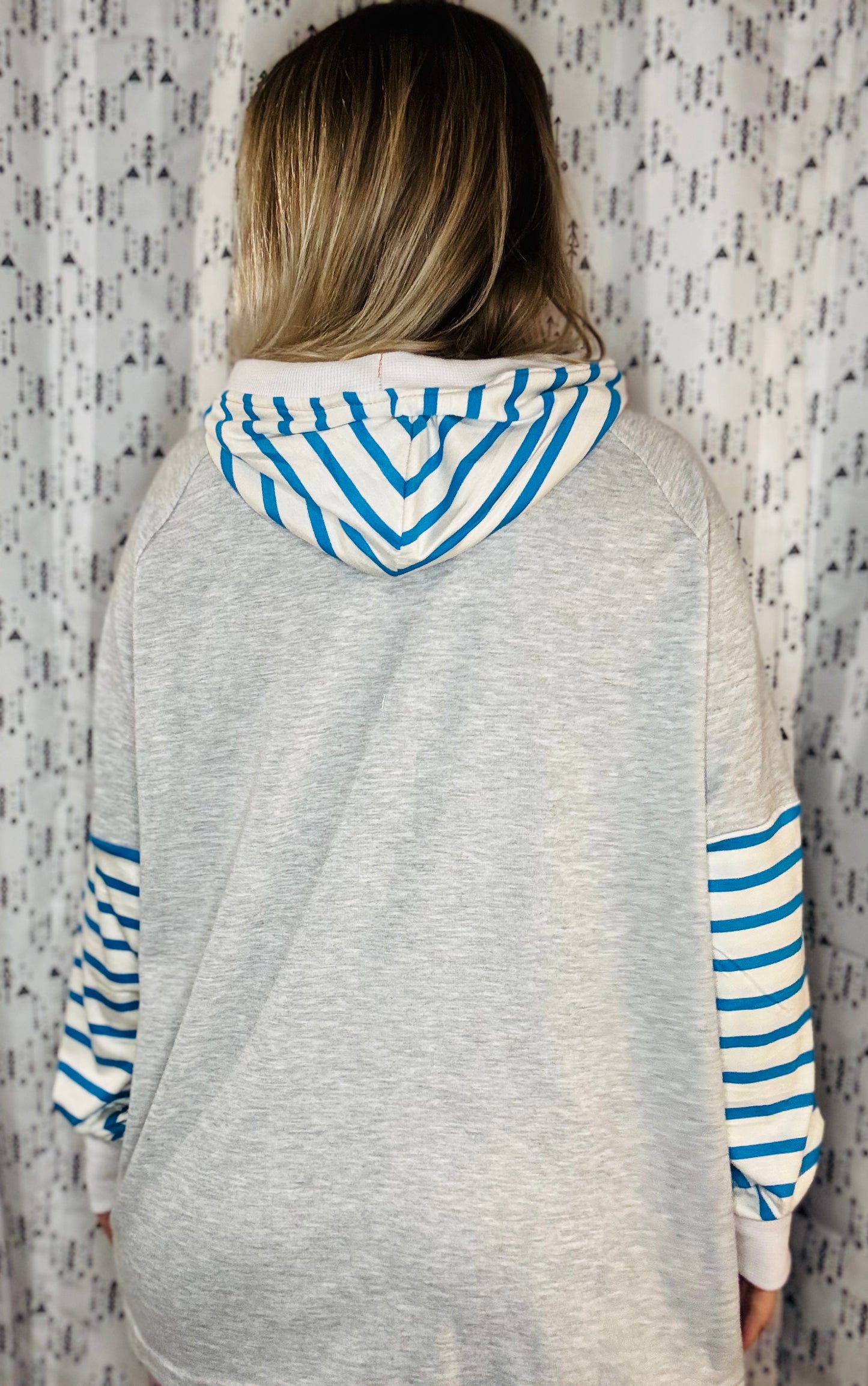 Grey Ice Cream BUF Hoodie Women's Size-XL/2X