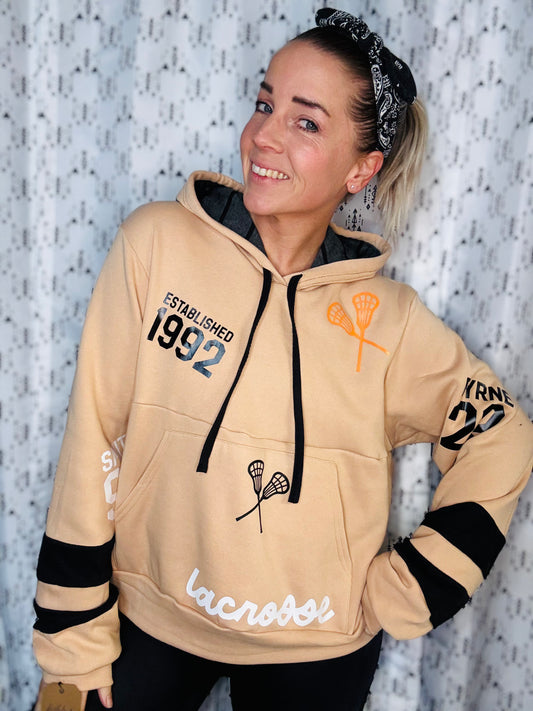 BUF LAX All-OVER Crop Hoodie Women’s-L/XL