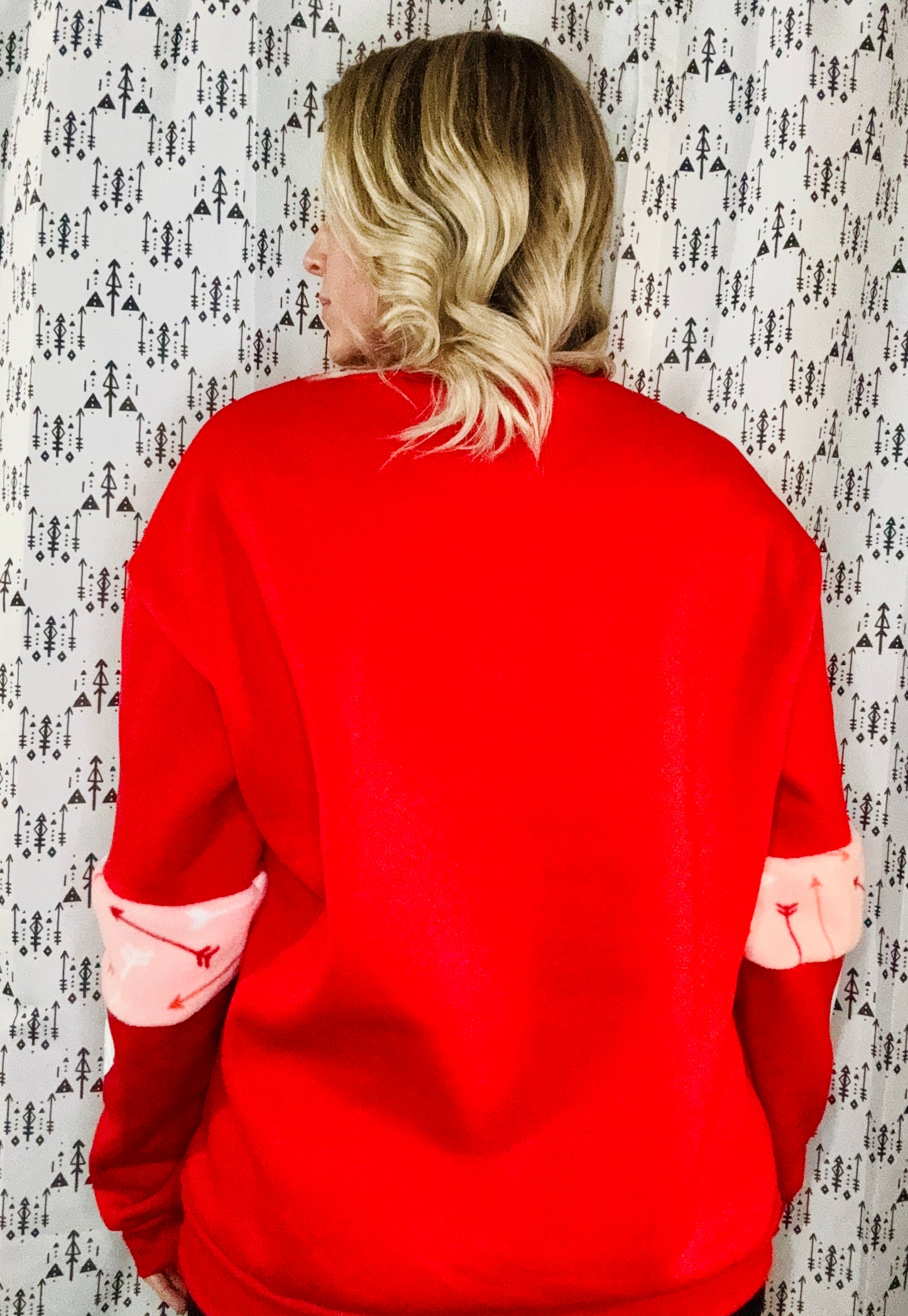 Red Buffalo Love 17 Crewneck Size- Women's L/XL