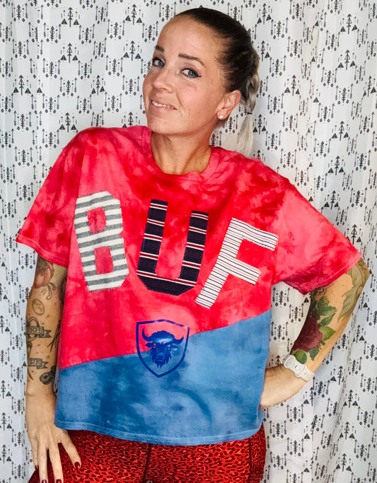 716 DAY BUF Tie Dye Crop T-Shirt Size- Women’s OSFM