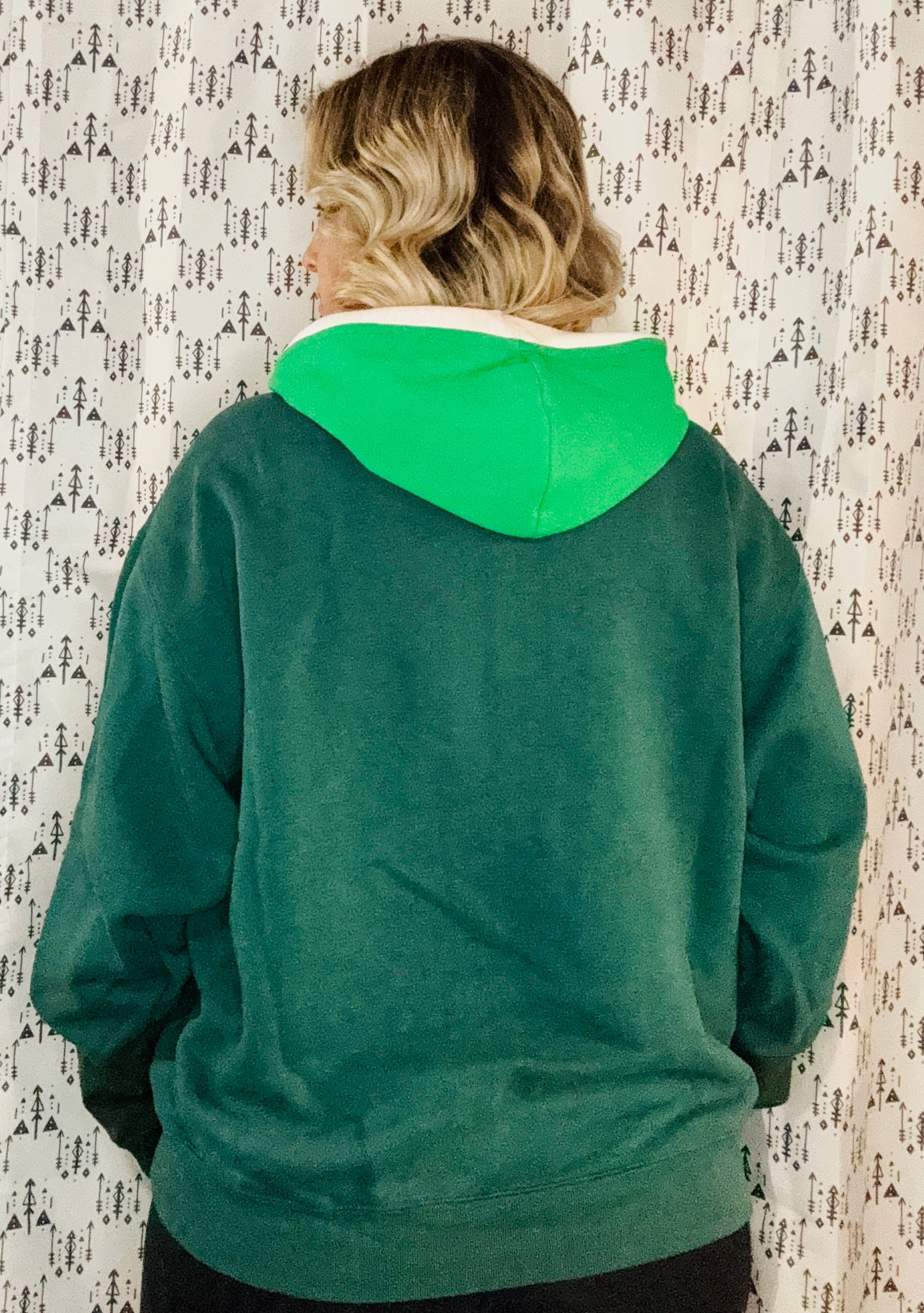Buffalo Irish Flag Hoodie Size- Unisex L/XL