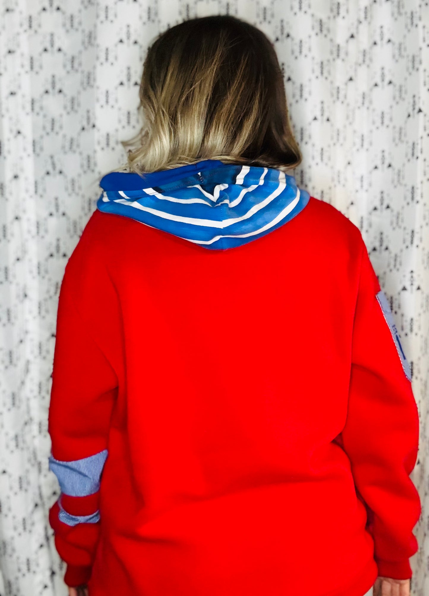 Red Buffalo Vs Everybody Hoodie Size- Unisex L/XL