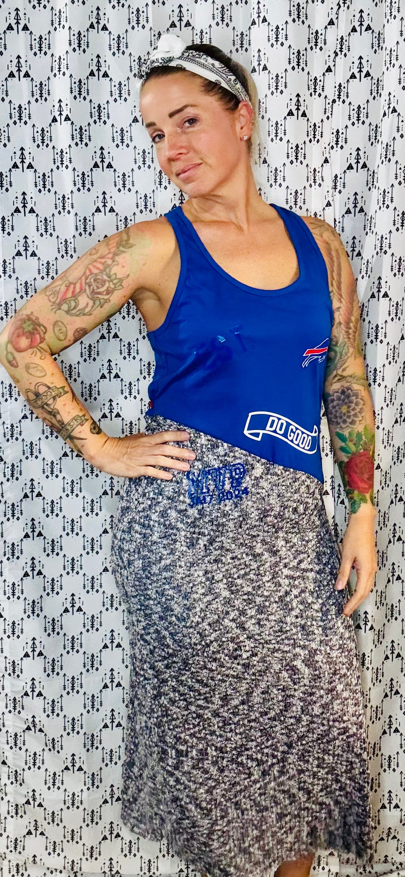 Blue Buffalo Tank Football Dress Size- S/M