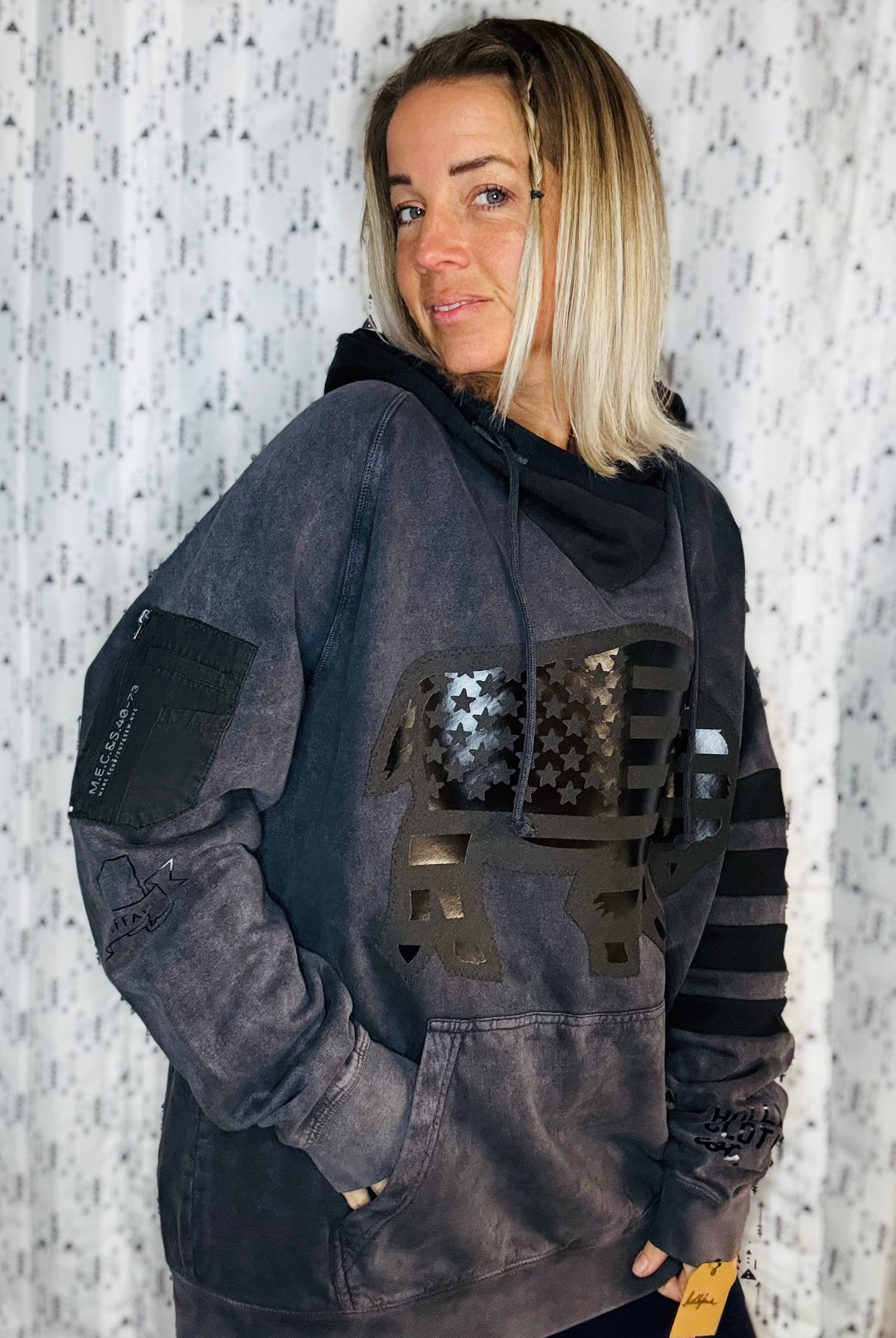 Dark Buffalo Patriot Hoodie Unisex-XL/2X