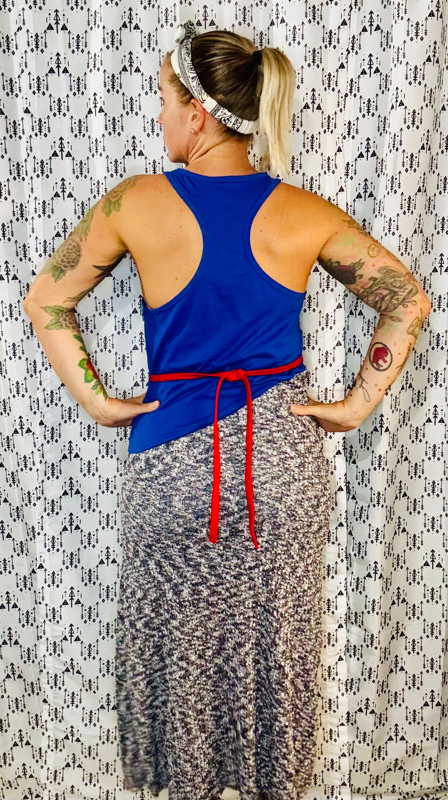 Blue Buffalo Tank Football Dress Size- S/M