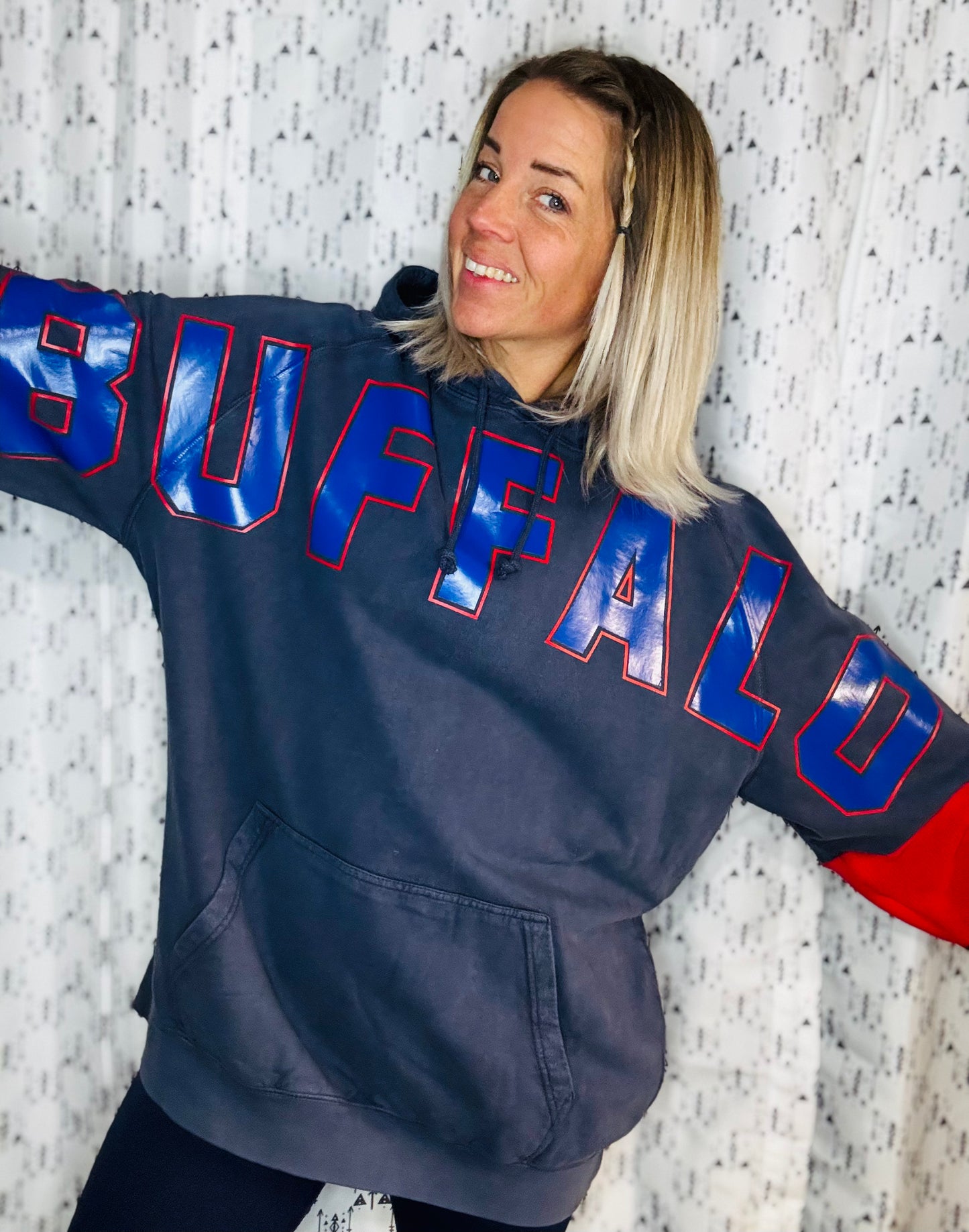 BUFFALO Patriot Hoodie Unisex-XL/2X