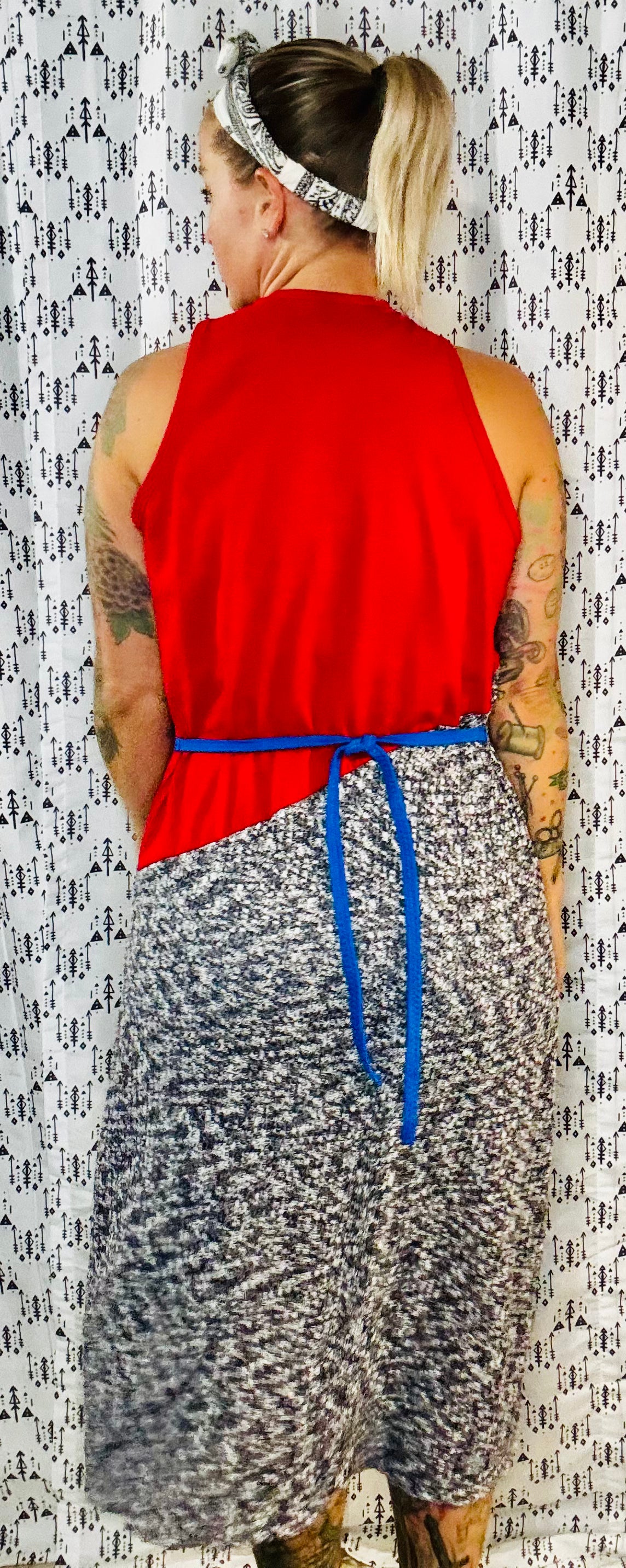 Red Buffalo Tank Football Dress Size- M/L