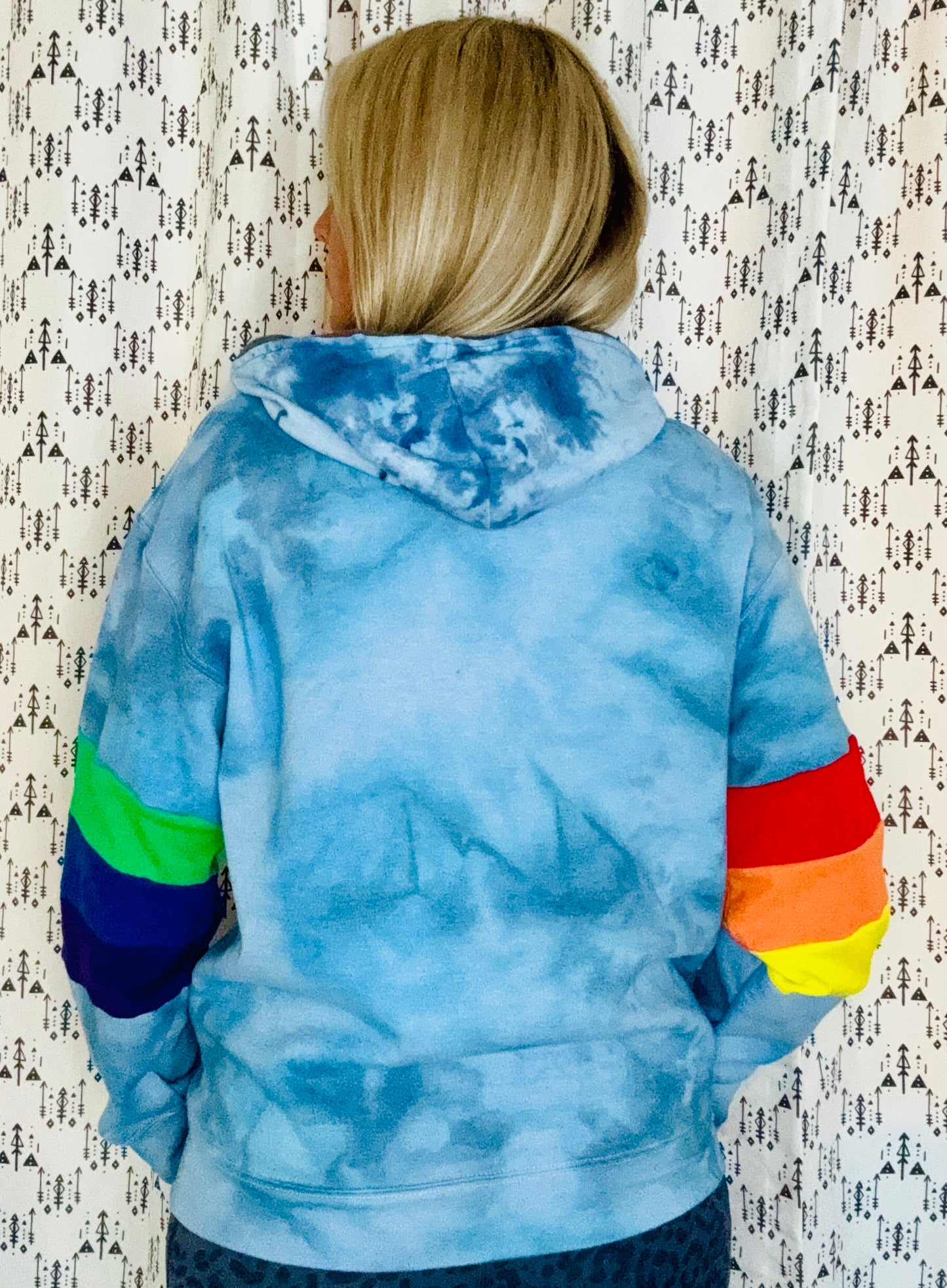 Head In the Clouds Heart Hoodie Size- Unisex S/M