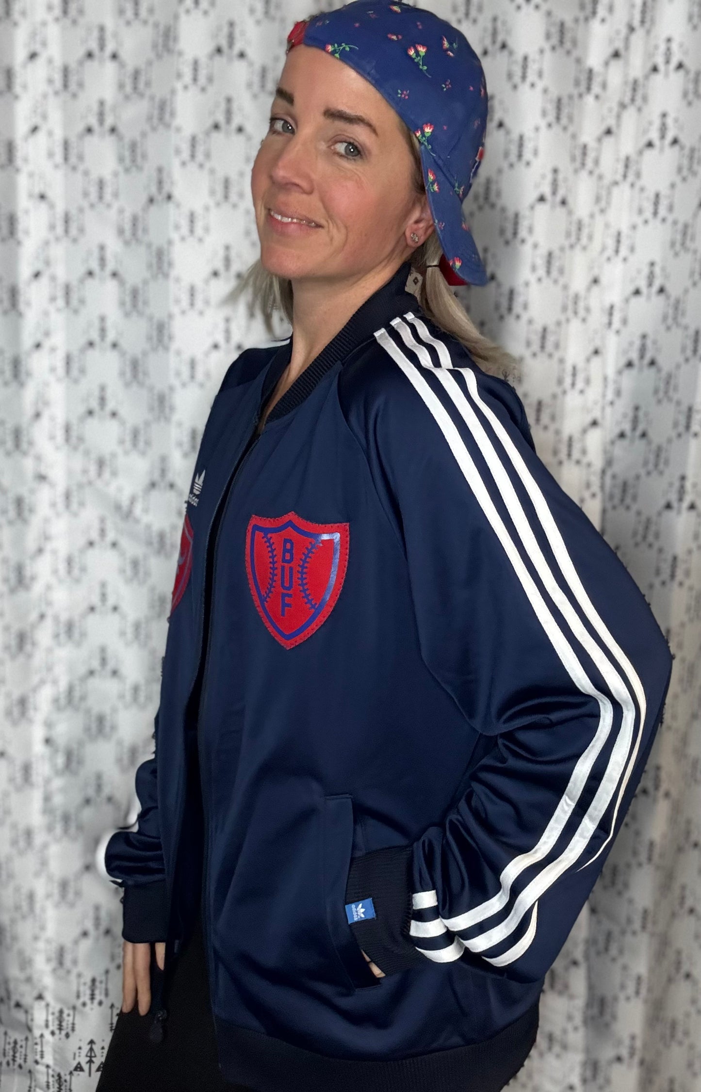 Buffalo Bball Zip-Up Track Jacket Unisex- M/L