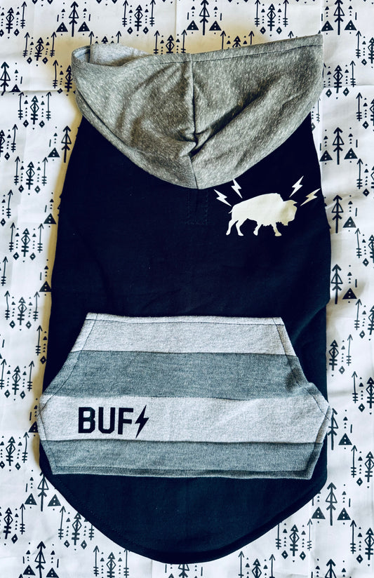Rocktober Buffalo Dog Hoodie Size- L