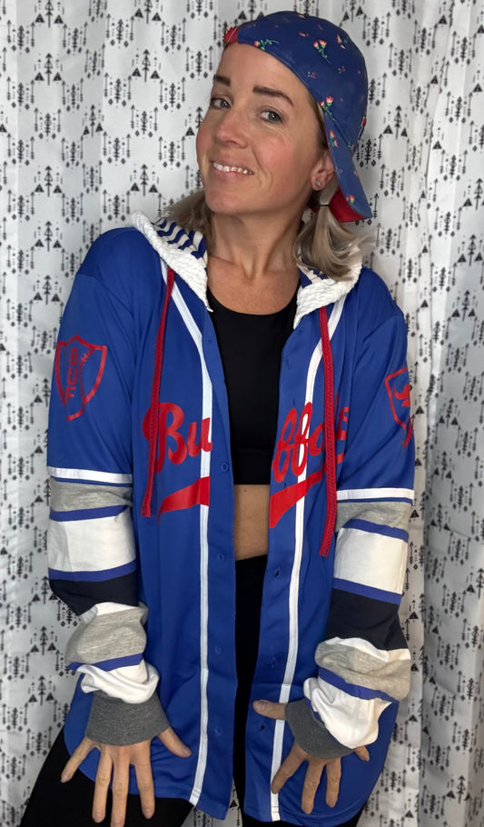 Blue Buffalo Baseball Jersey Unisex-L/XL