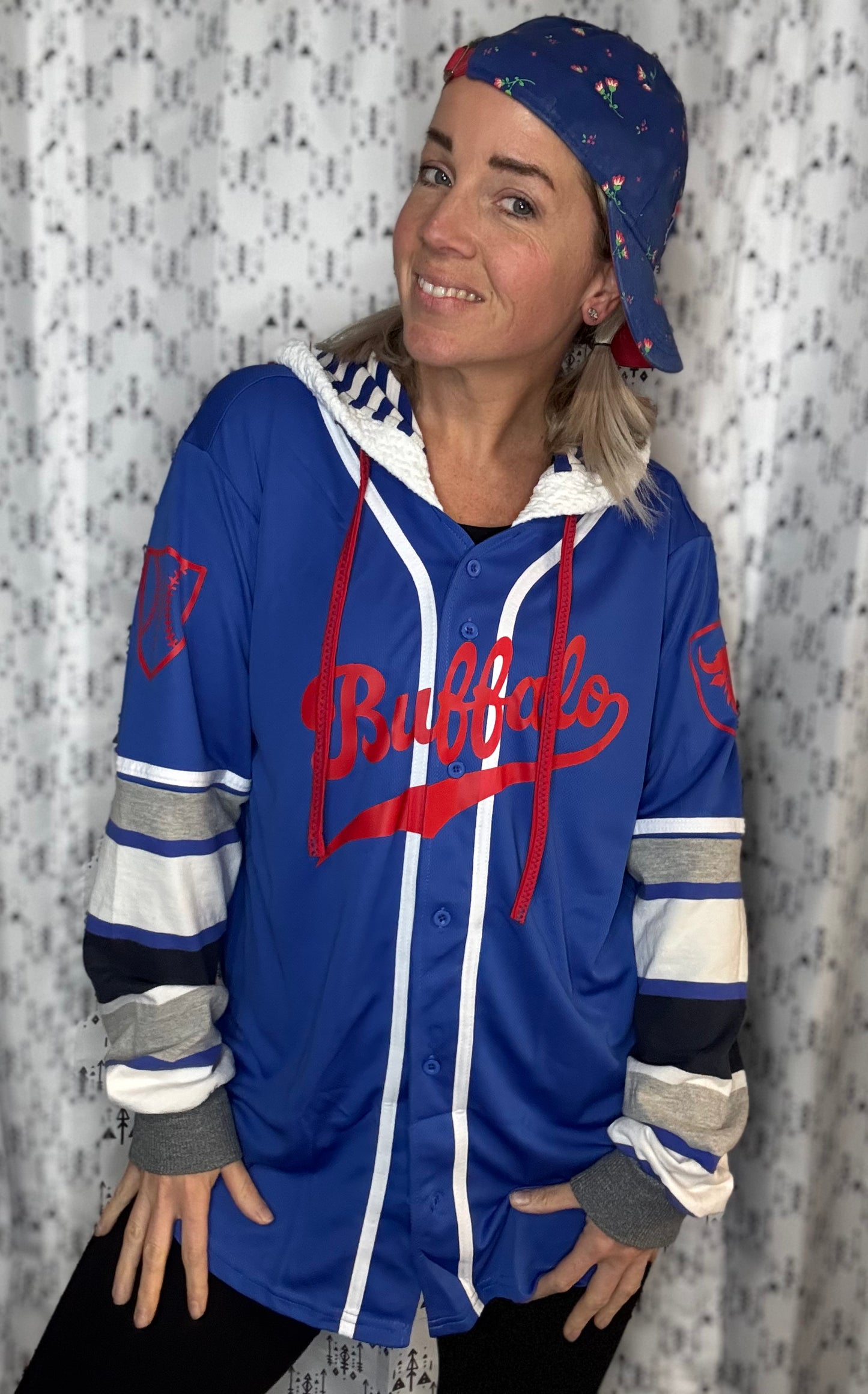 Blue Buffalo Baseball Jersey Unisex-L/XL