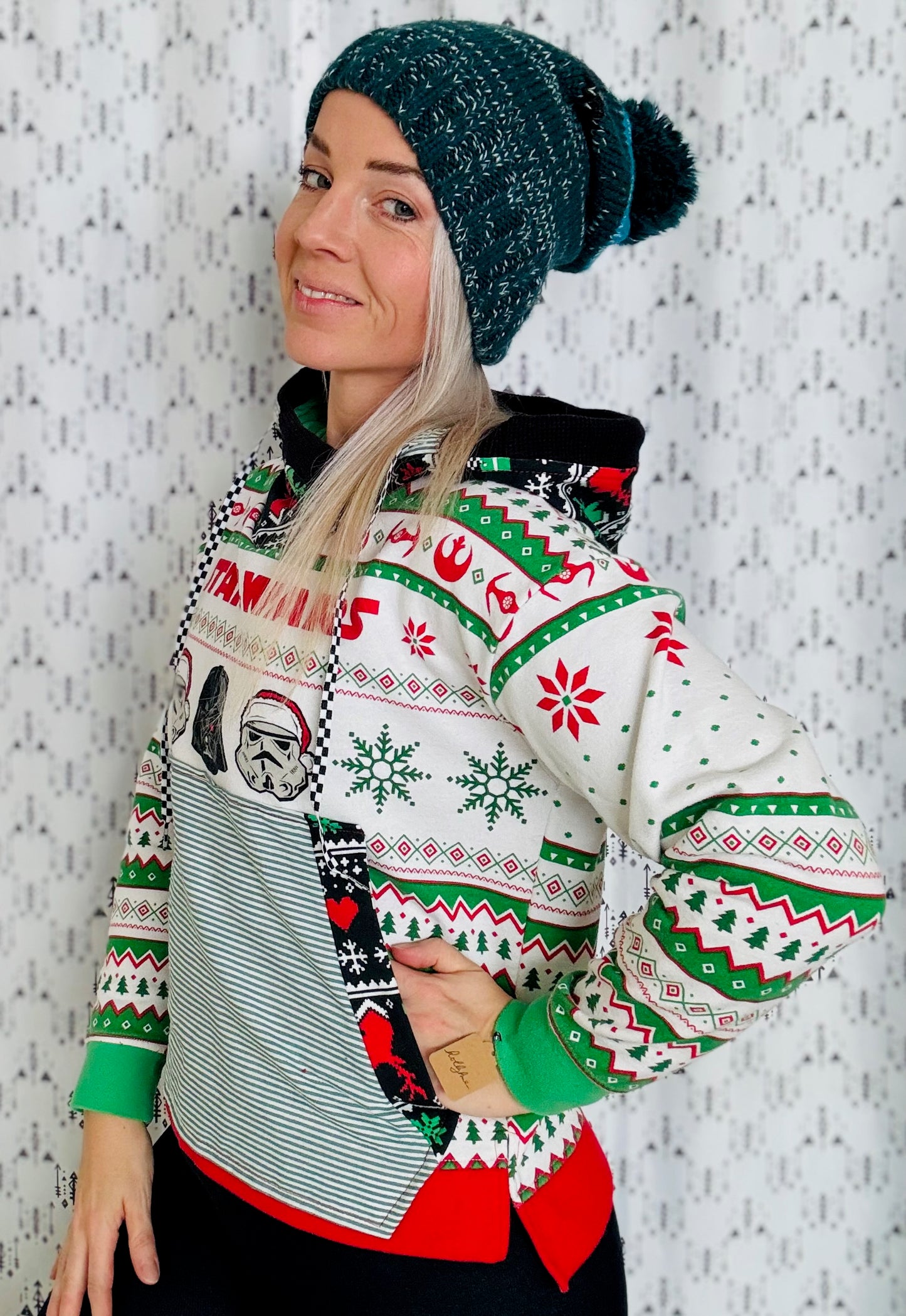 Holiday Vader Crop Hoodie Size- Women's M/L