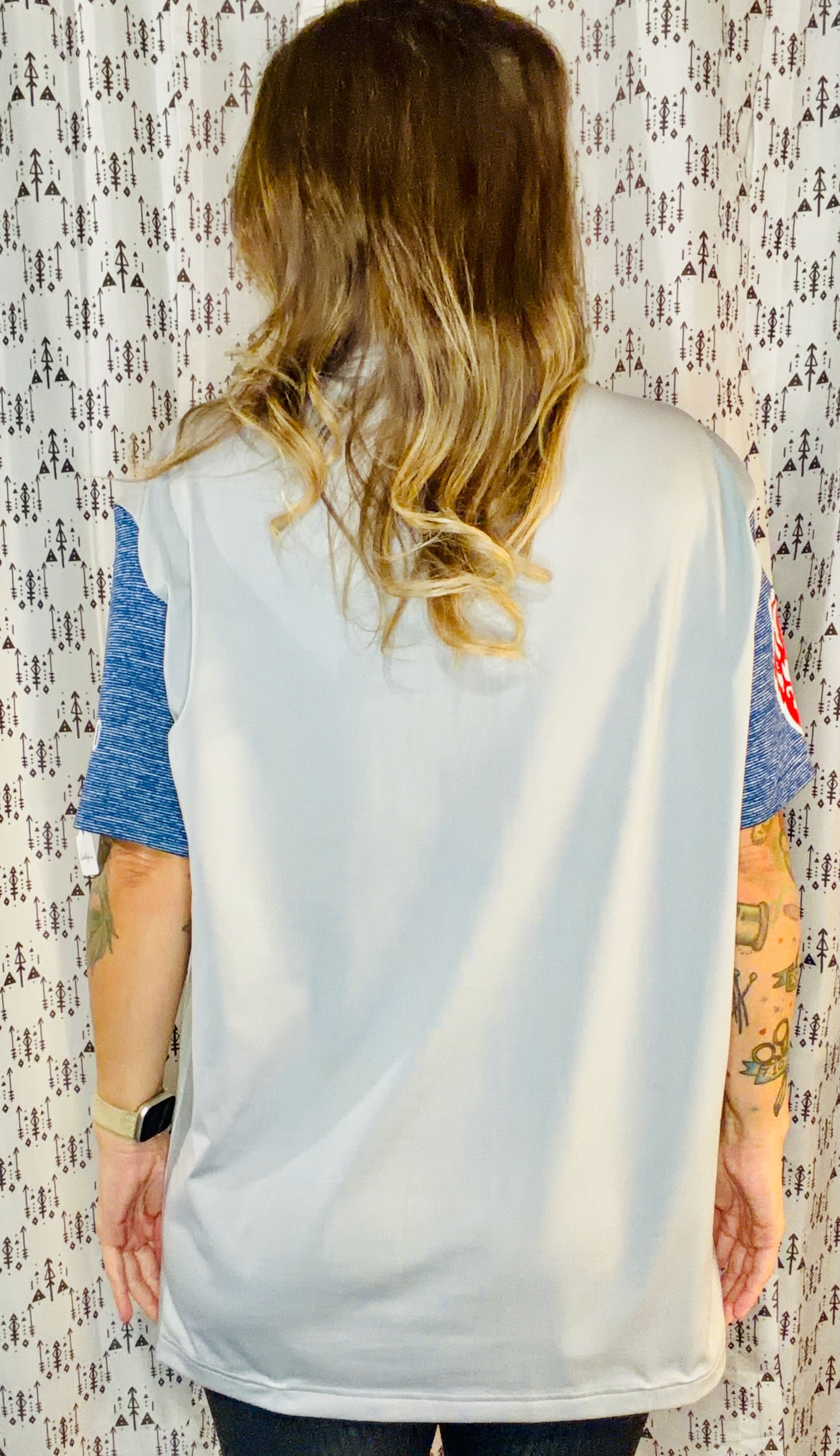 Grey BUF Football Polo Unisex Size- M/L
