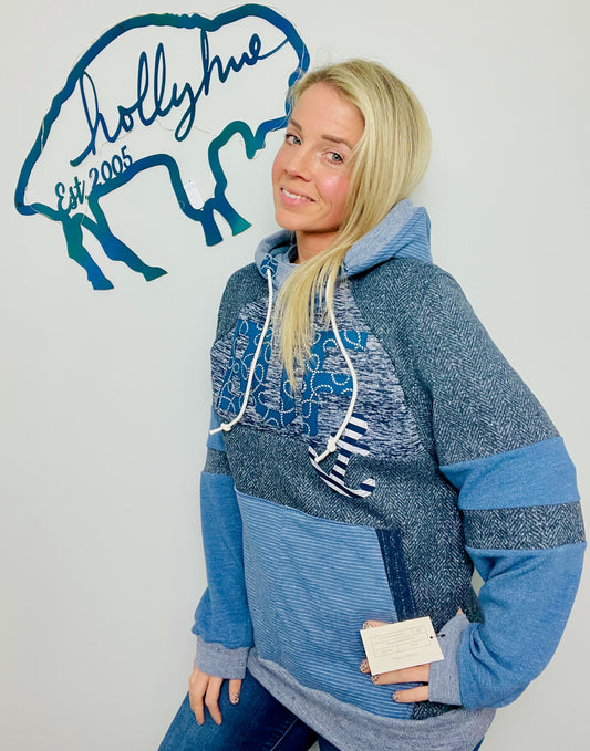 Nautical BUF Hoodie Size- Women's L/XL