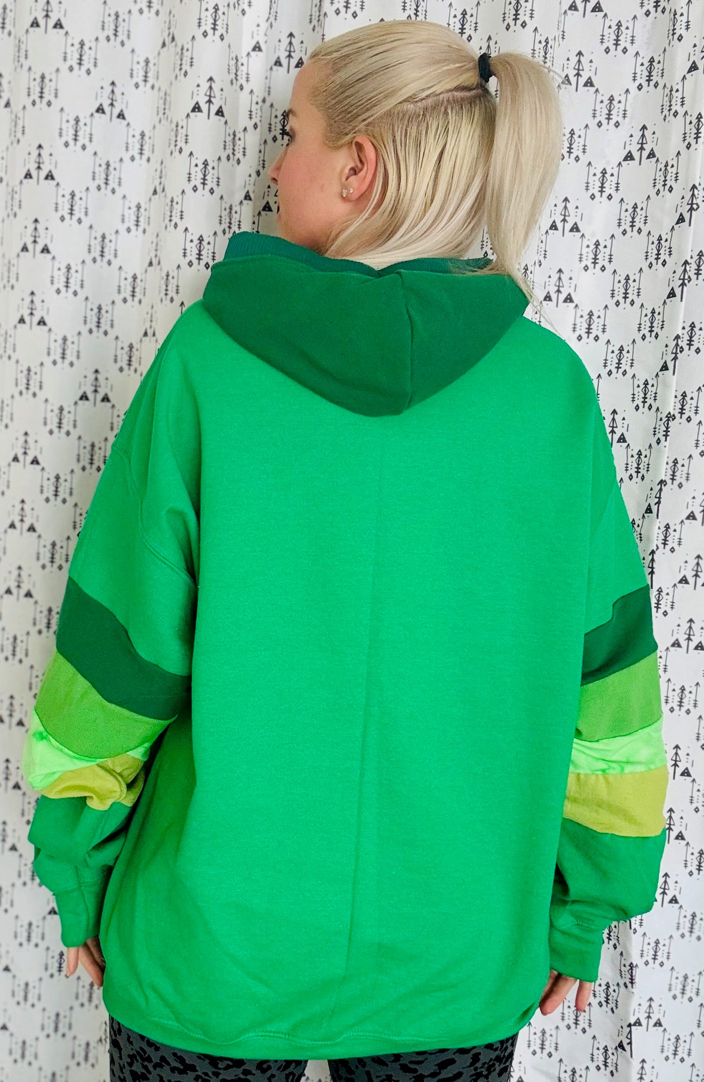 Green LUCKY St. Patrick's Day Hoodie Size- Unisex L/XL