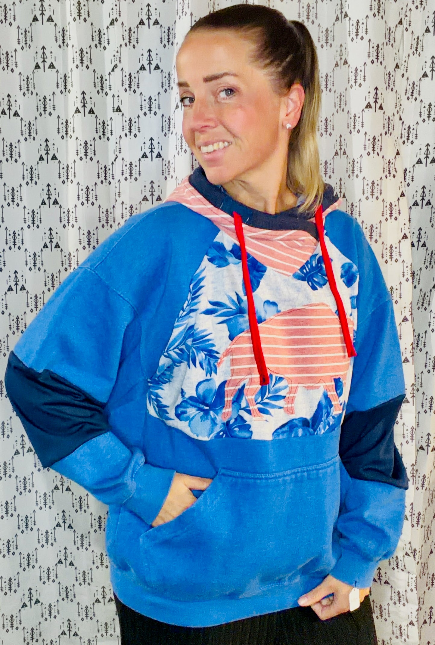 Blue Hawaii 716-0 Hoodie Size- Unisex L/XL
