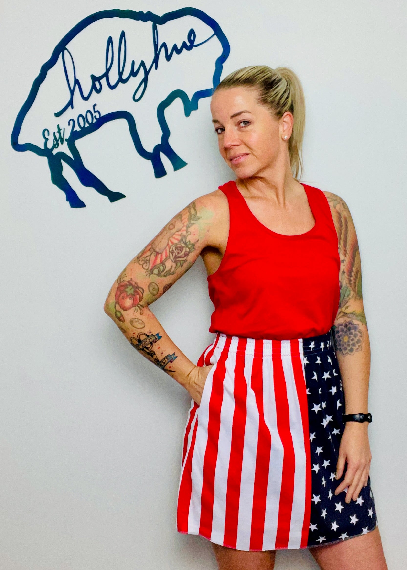 american dress All-American Dress Women's Size-L/XL – HollyhueClothing