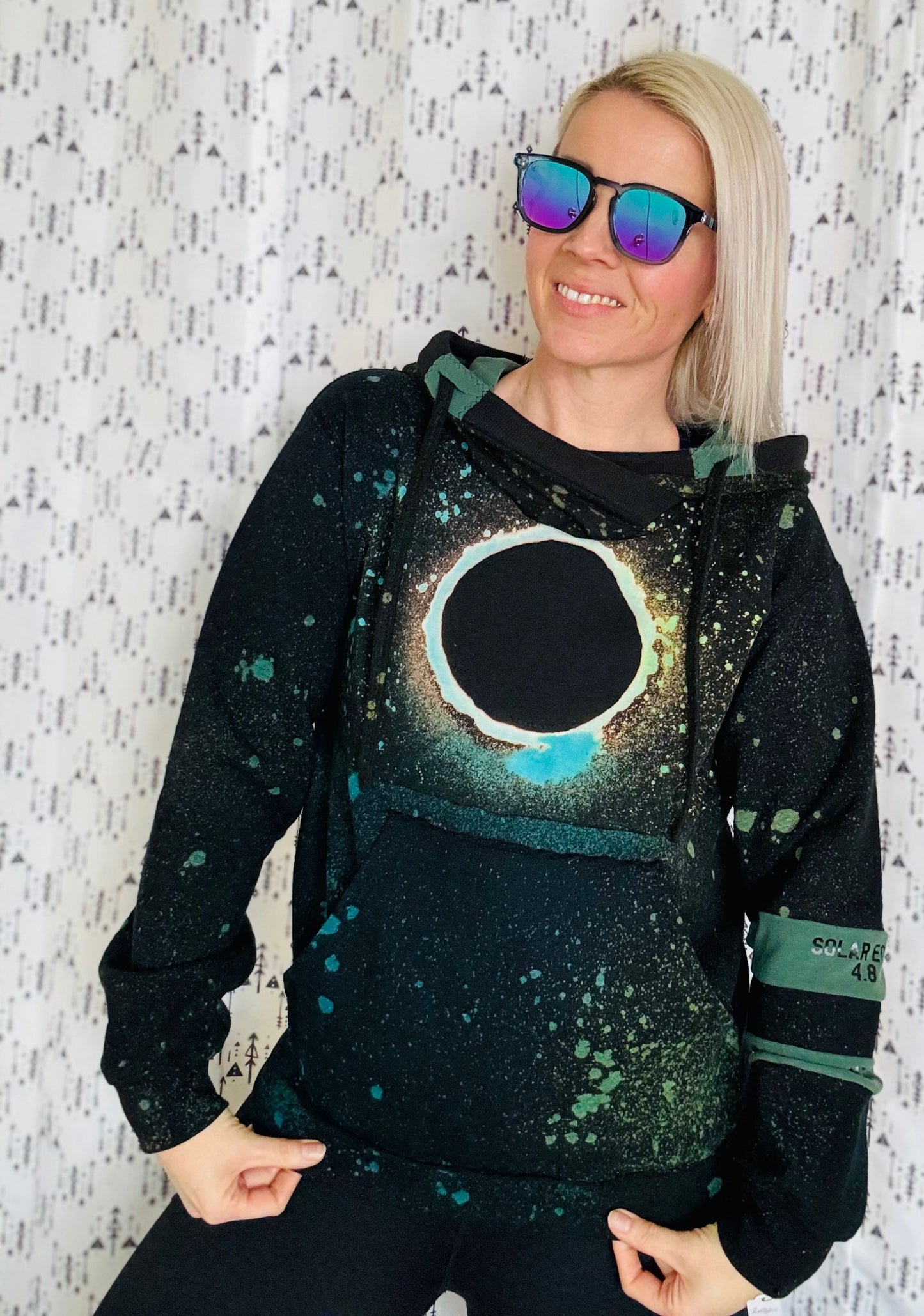 Solar Eclipse 02 Hoodie Size- Unisex XS/S